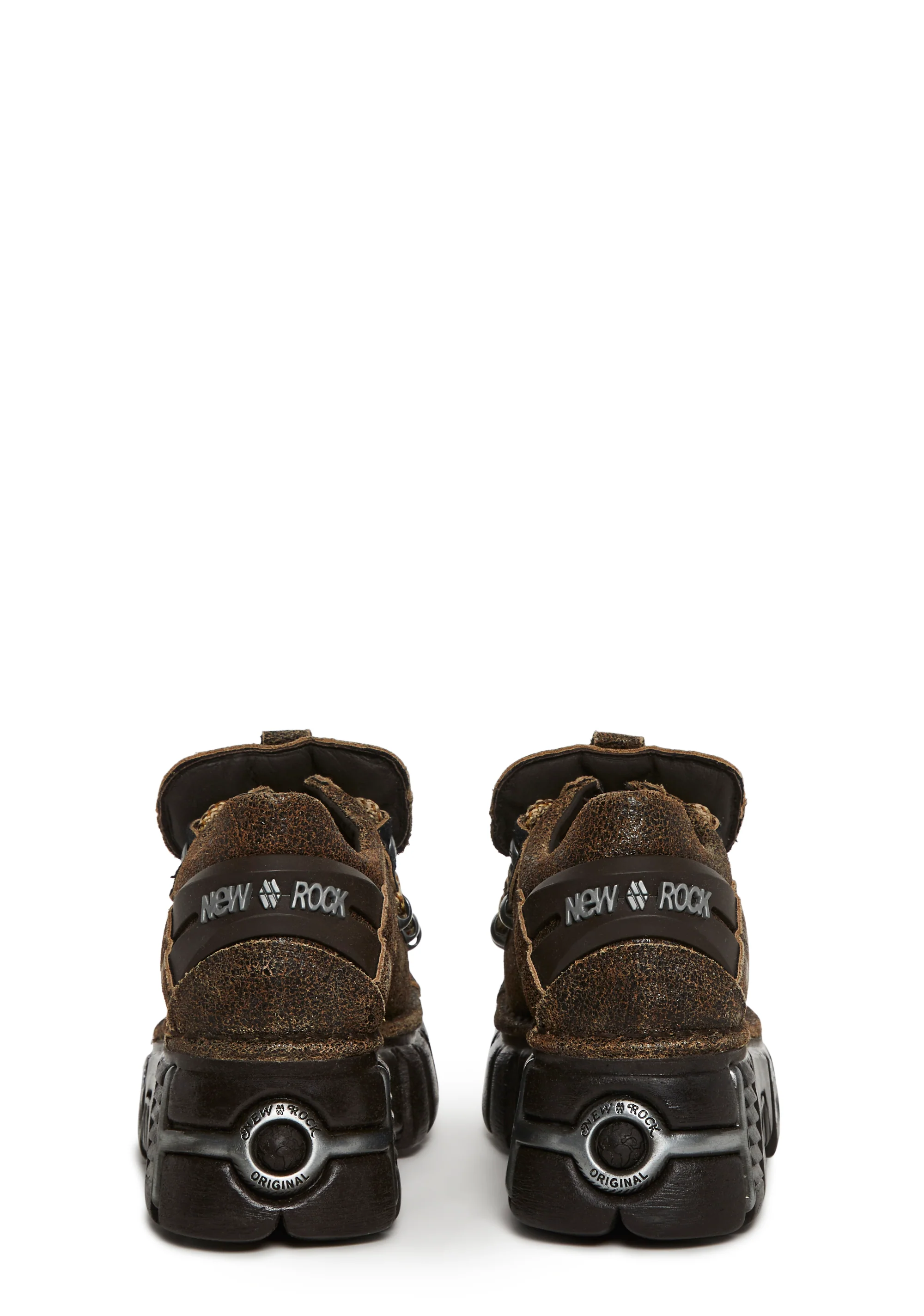 M-120N-C83 Chunky Oxford Shoes - Image 4