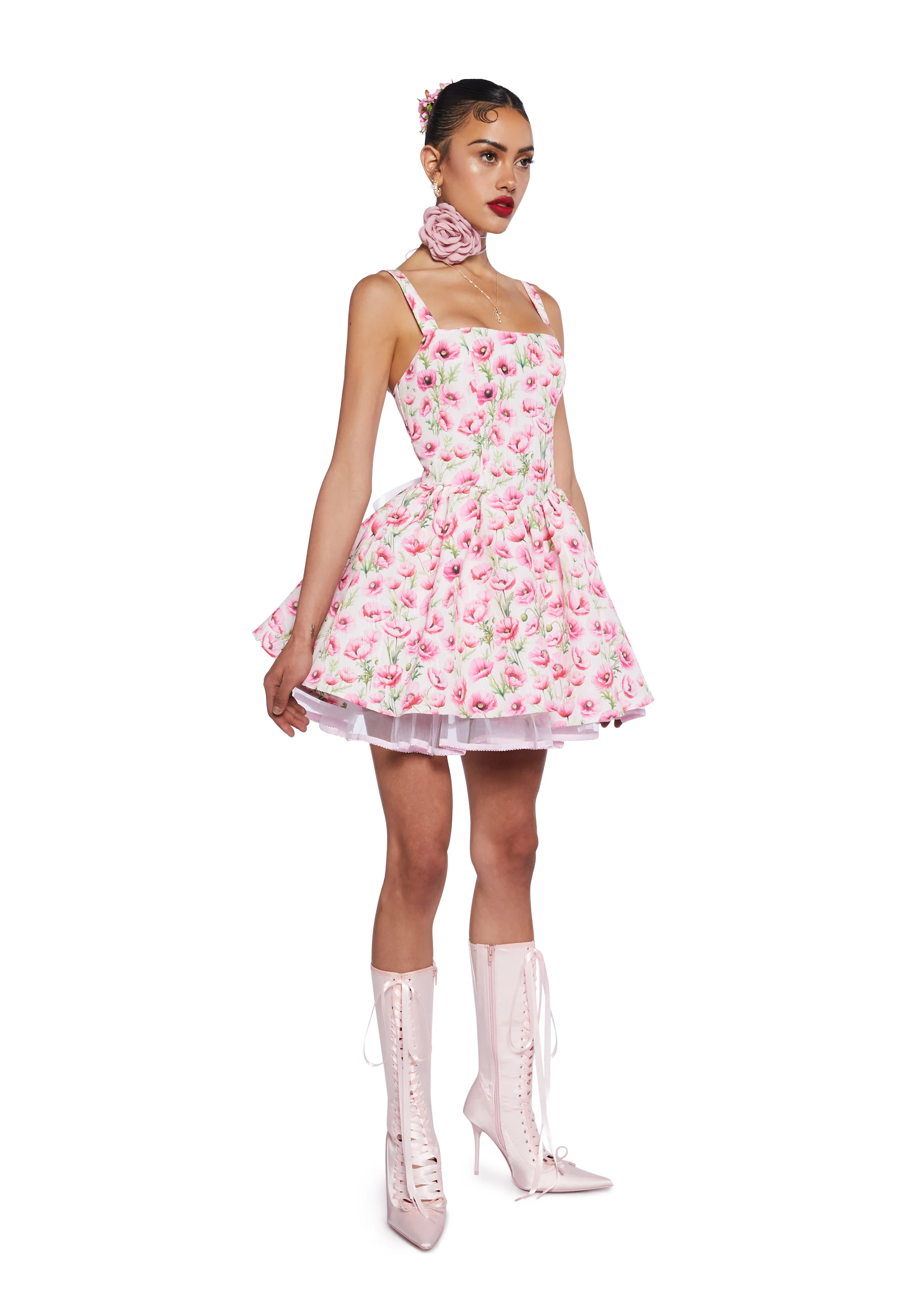 Magic Moves Corset Dress - Floral - Image 2