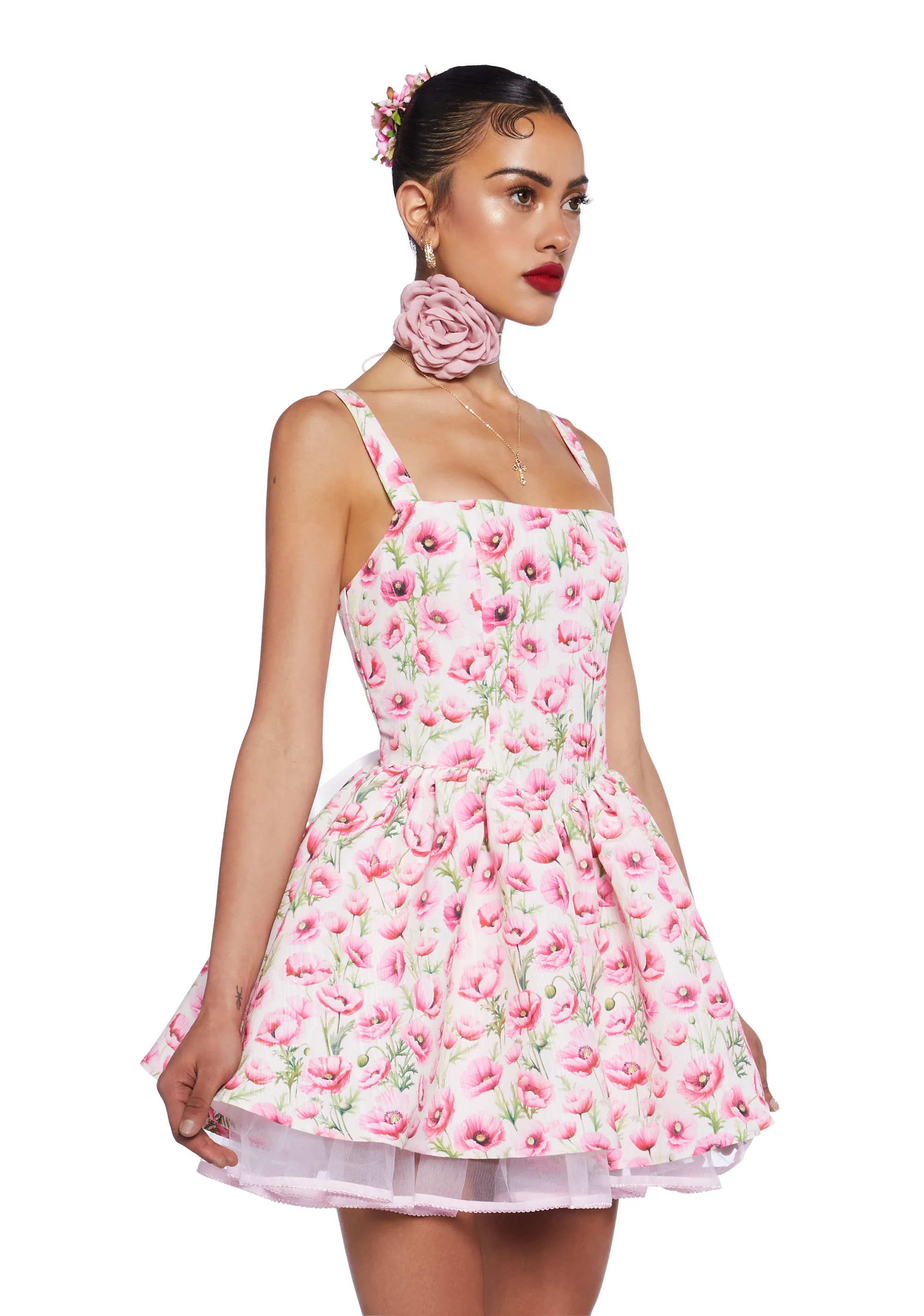 Magic Moves Corset Dress - Floral - Image 3