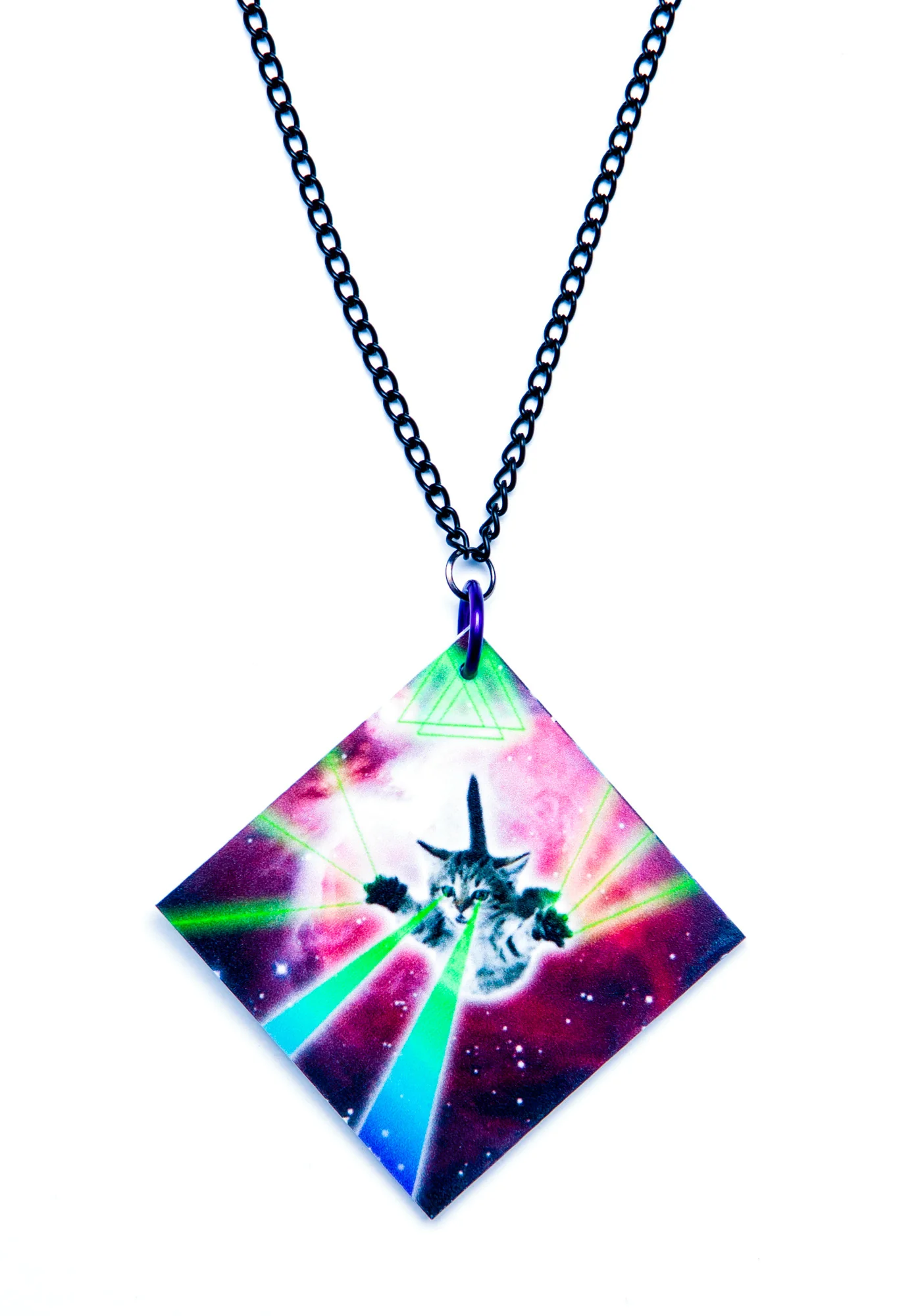 Major Lazer Galactic Cat Necklace - Image 2