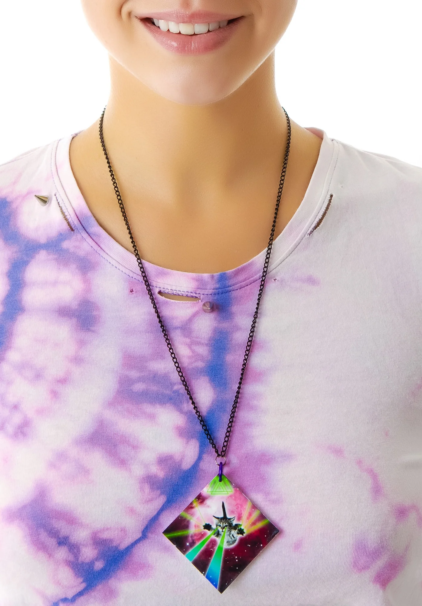 Major Lazer Galactic Cat Necklace - Image 3