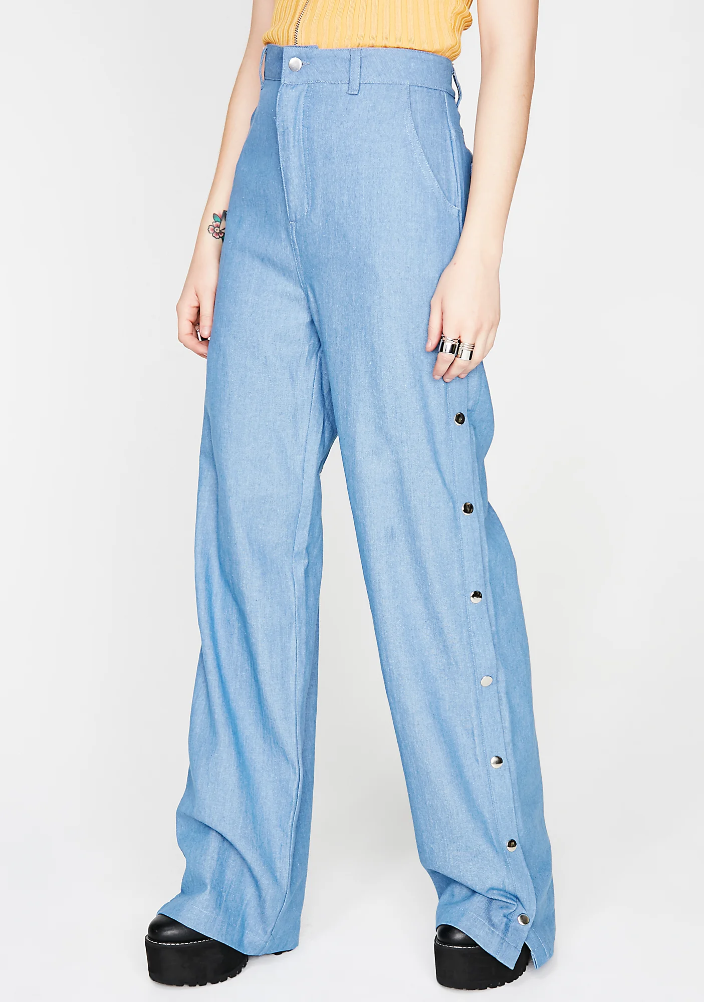 Make It Flow Snap Pants - Image 4