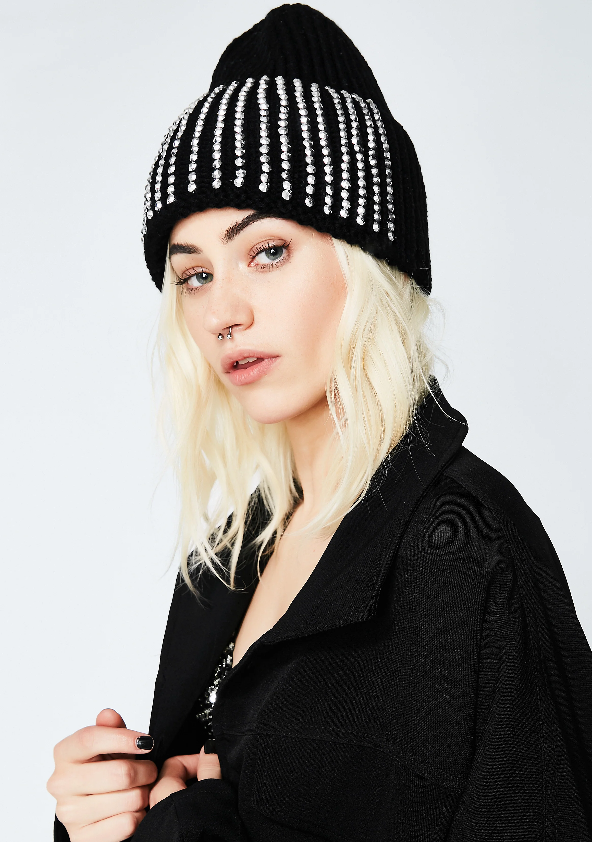Make It Rain Gem Beanie - Image 2