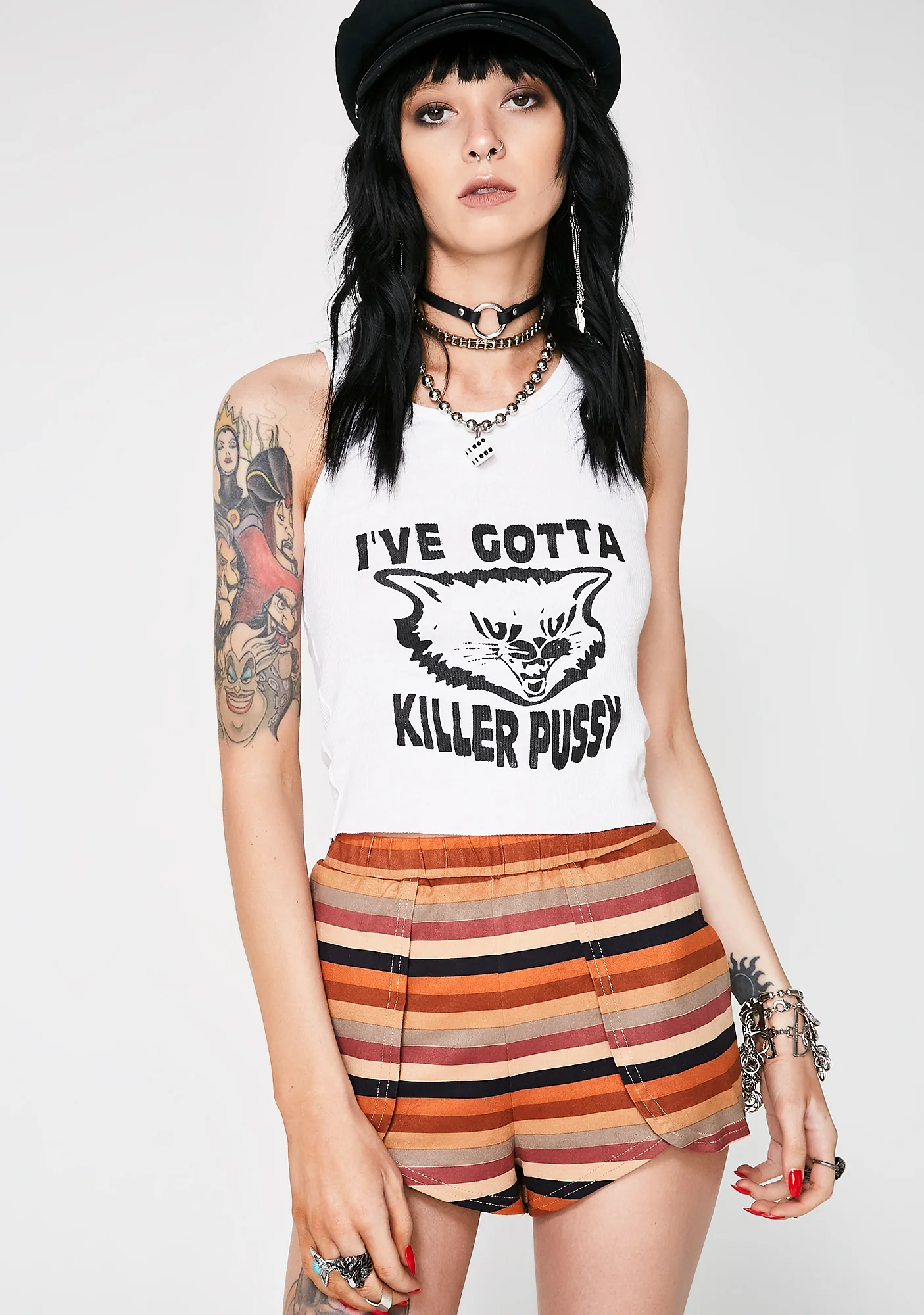 Make Ur Mark Striped Shorts - Image 2