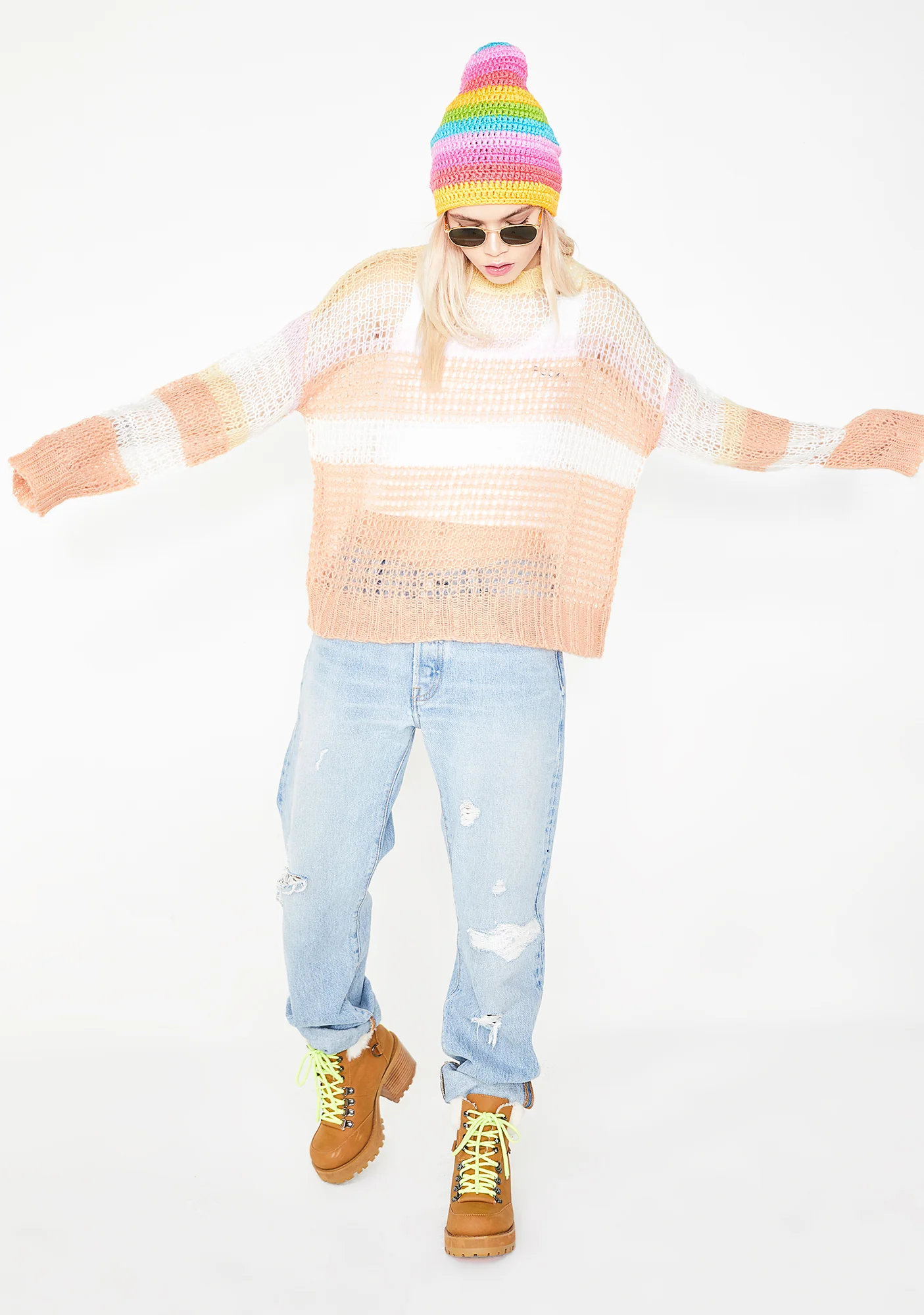 Malibu Sunrise Knit Sweater - Image 5