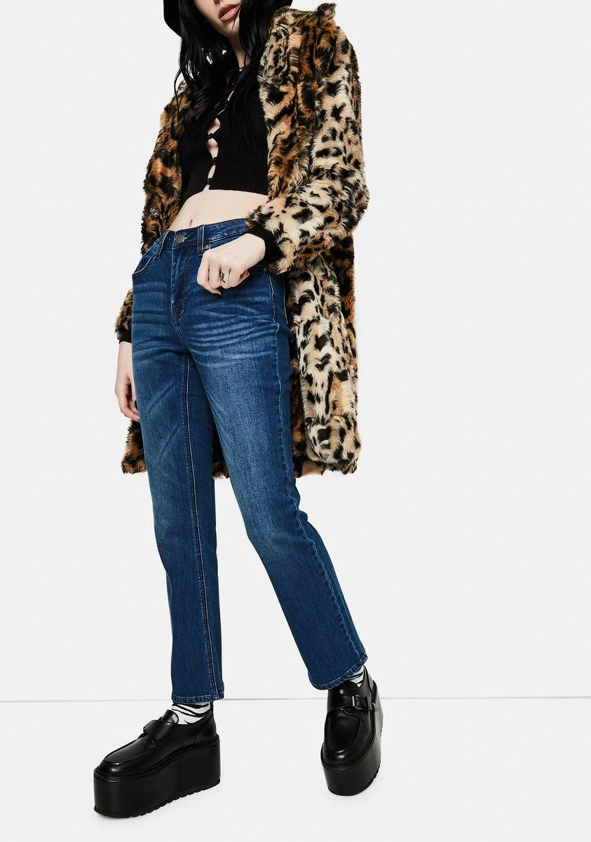 Marley Midrise Crop Boot Cut Jeans - Image 3