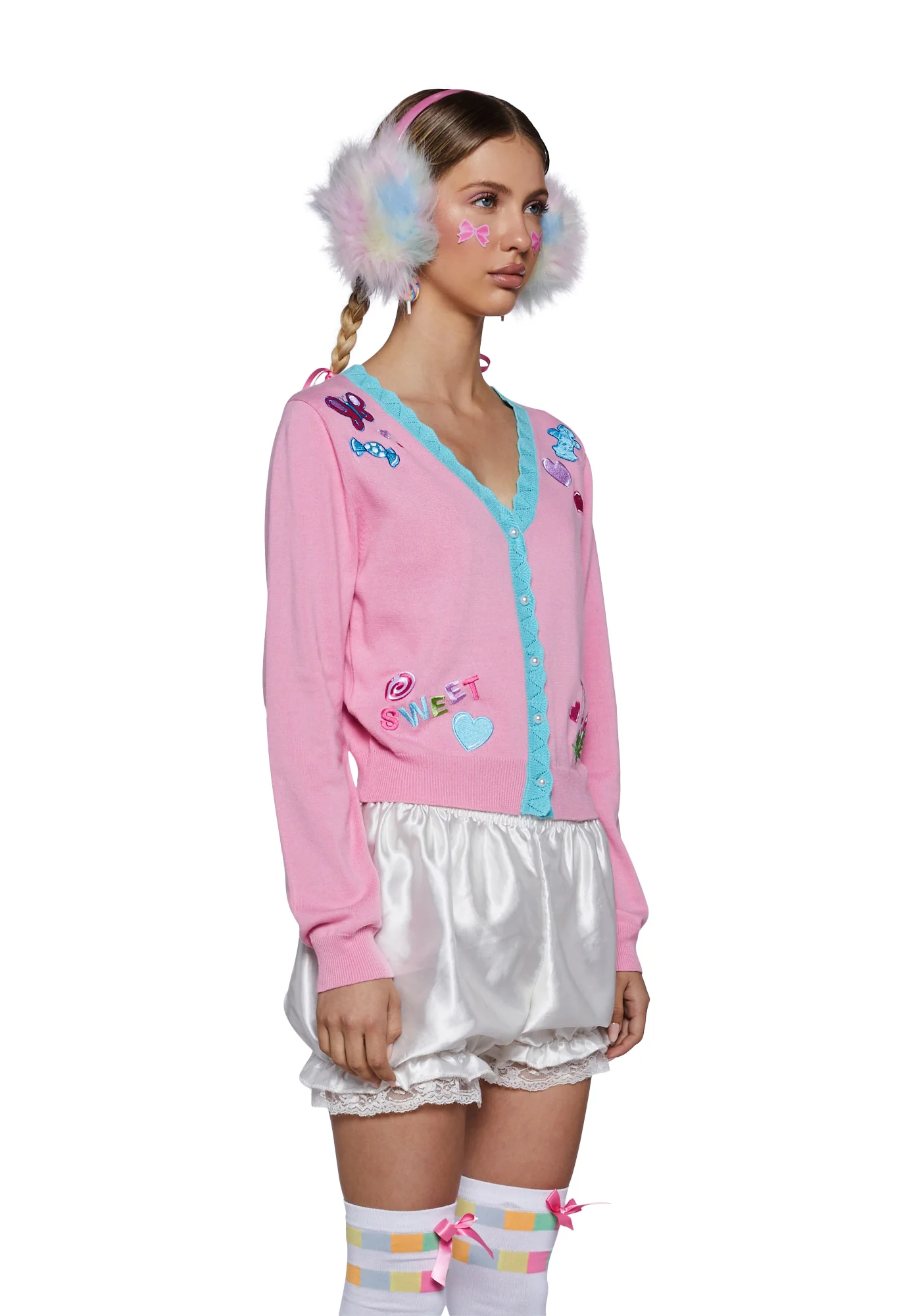 Marvelous Mint Knit Cardigan - Image 3