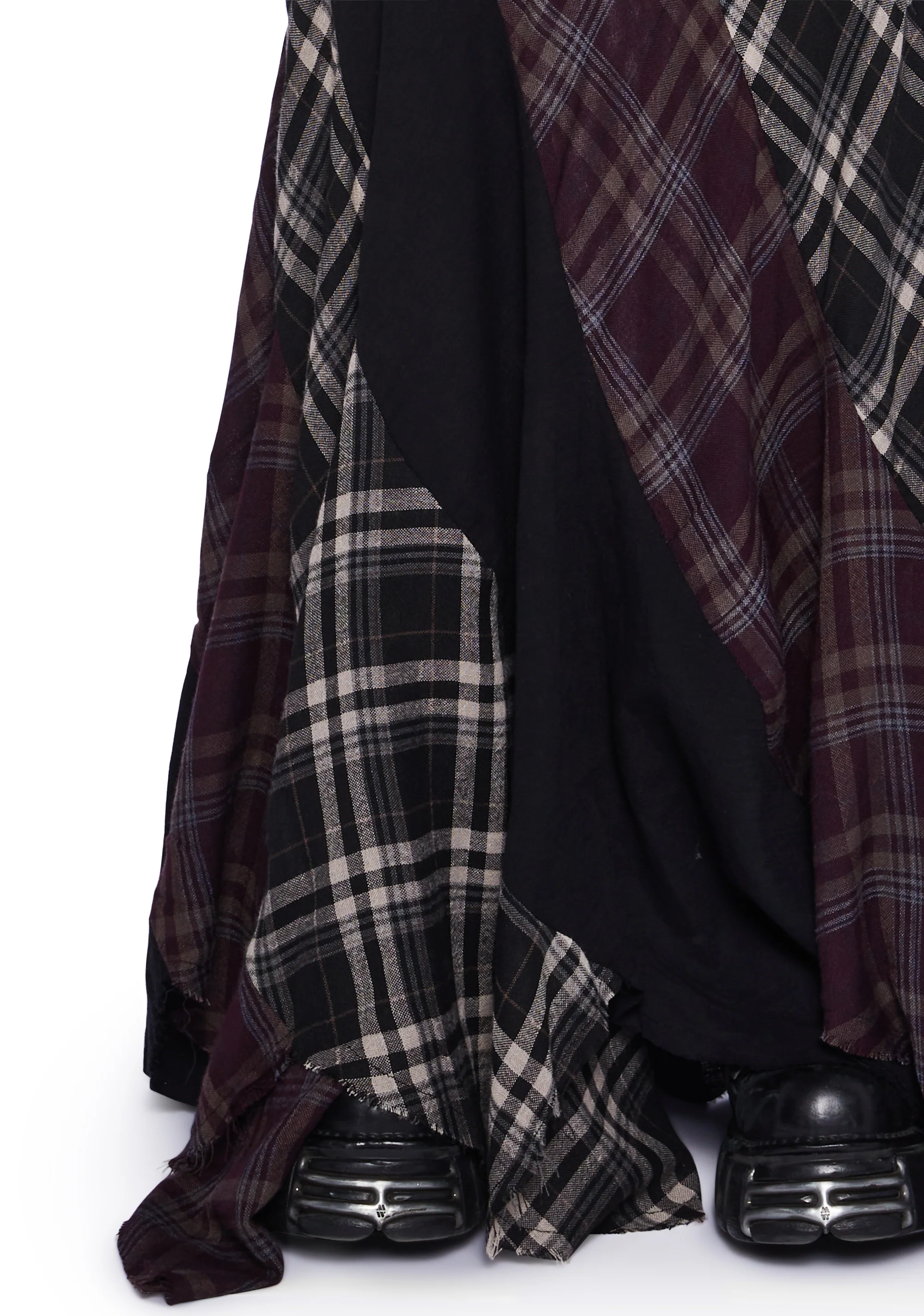 Masterpiece Moda Plaid Maxi Skirt - Image 5