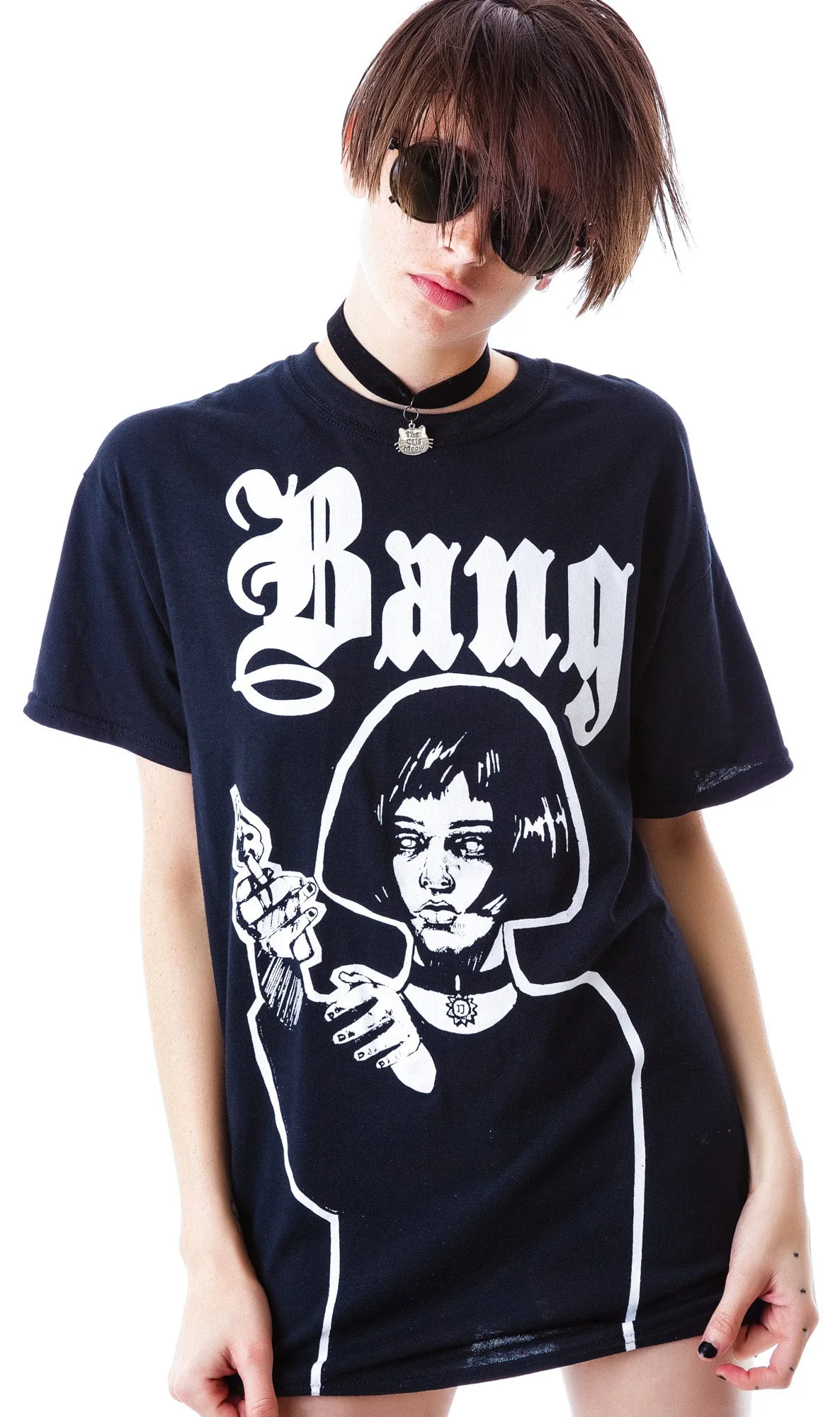 Mathilda Tee - Black - Image 5