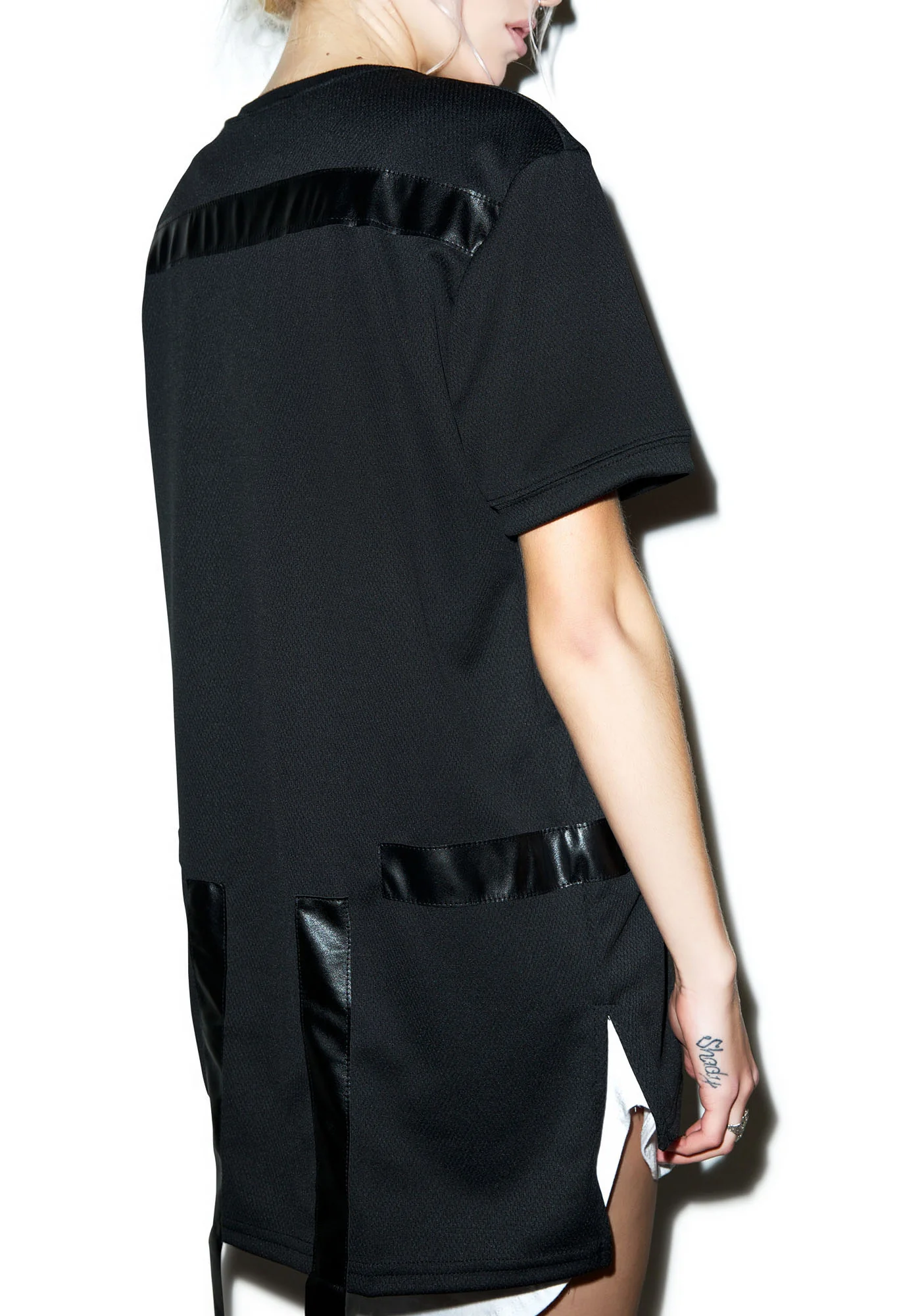 Max Leather Strips Tee - Image 10