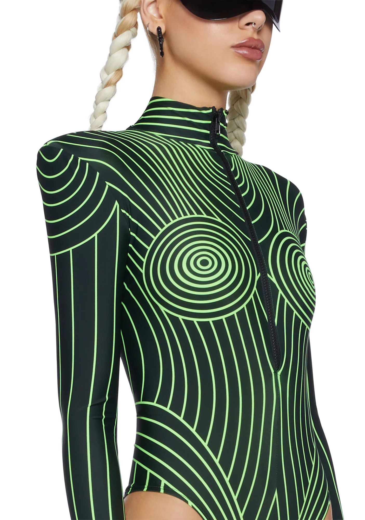 Maxima Green Serious Bodysuit - Image 5