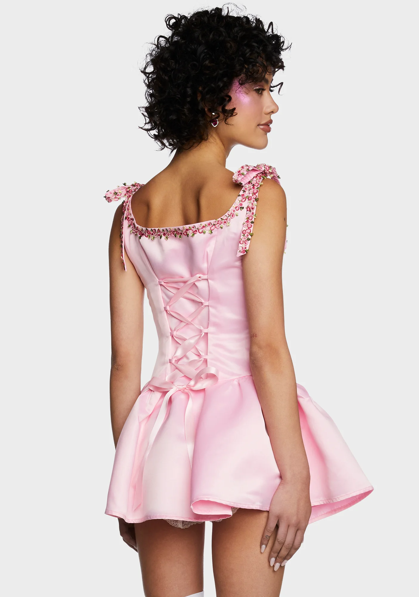 Mayfair Residence Mini Dress - Pink - Image 5