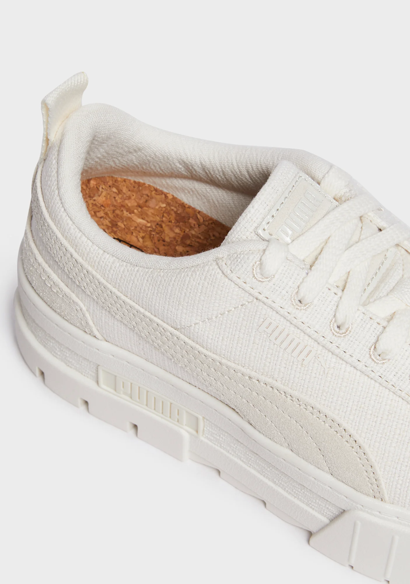 Mayze Blank Canvas Sneakers - Image 2