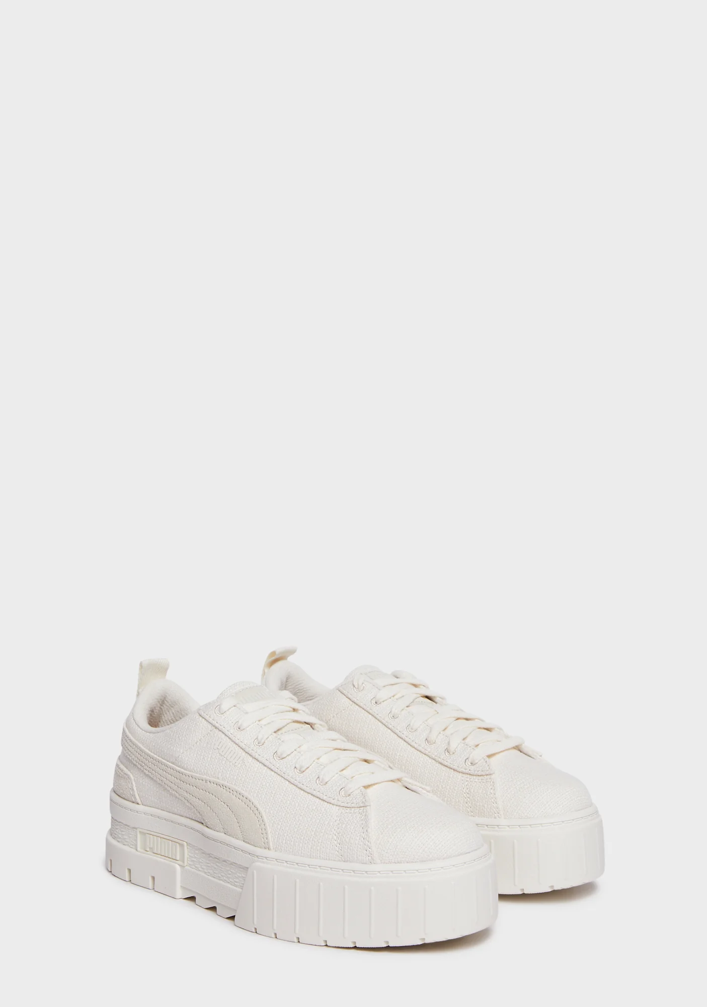 Mayze Blank Canvas Sneakers - Image 3