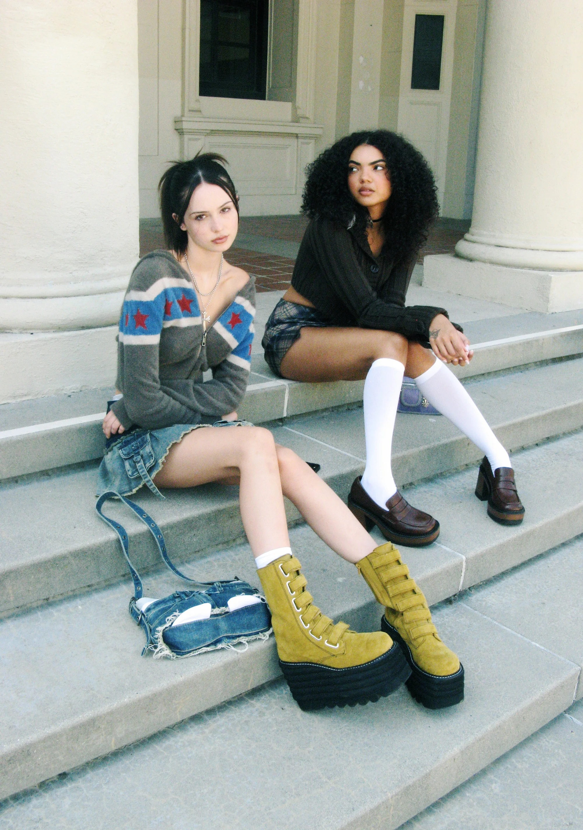 Meant To Be Platform Boots - Tan - Image 6