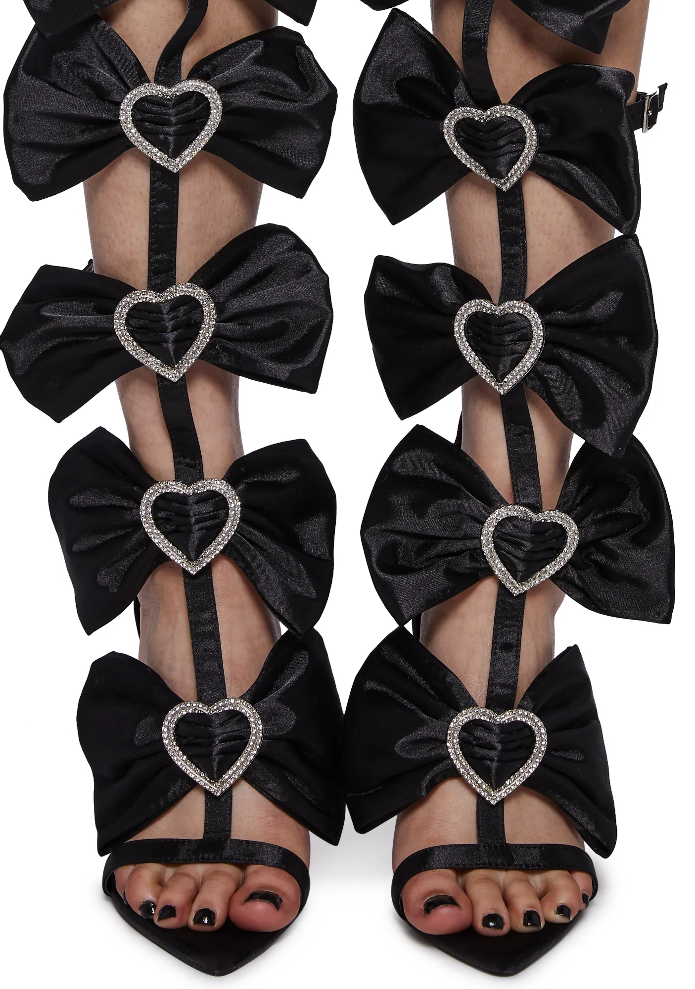 Meet The Beau Satin Heels - Image 2