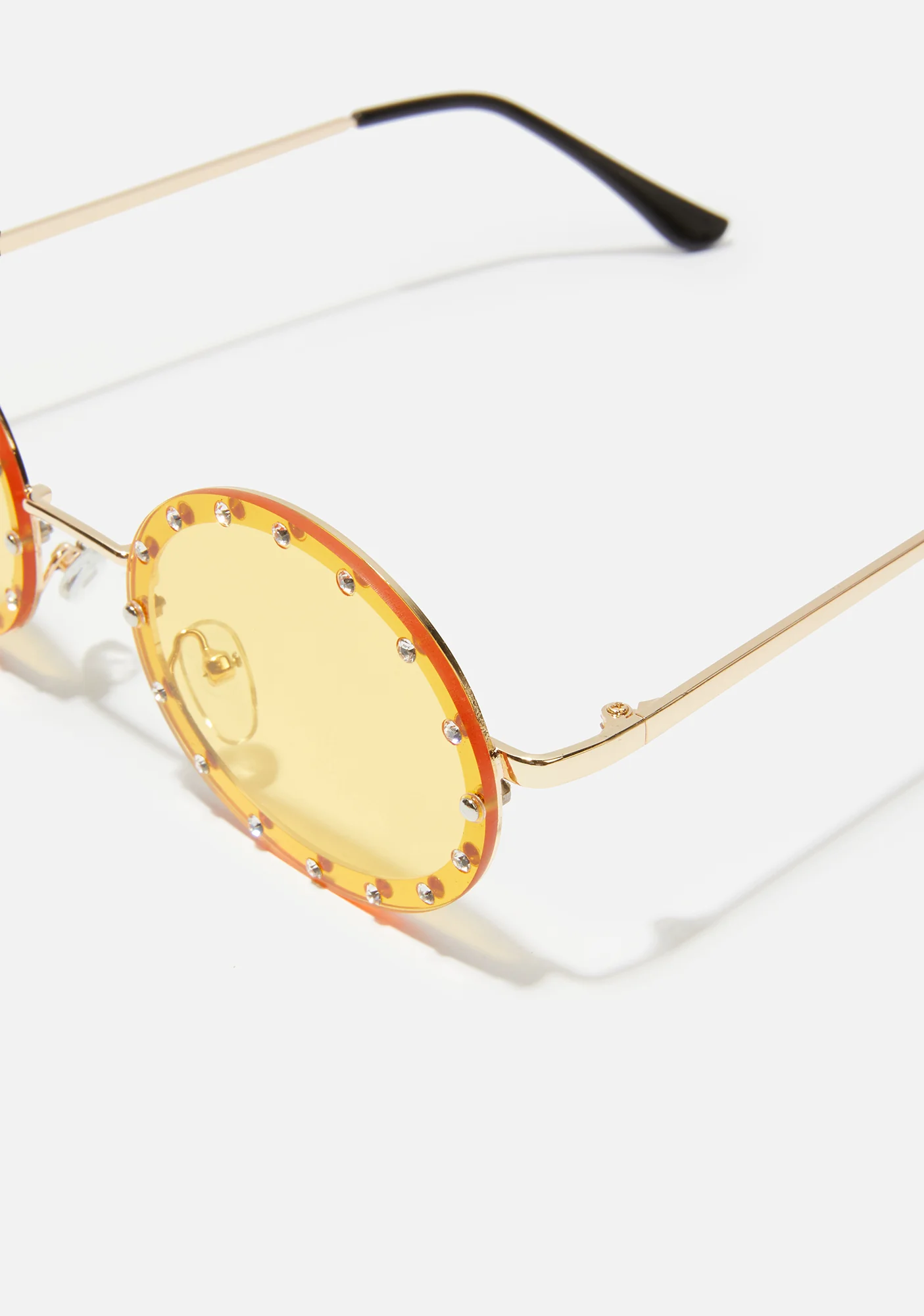 Mellow Hippie Heartbreak Oval Sunglasses - Image 2