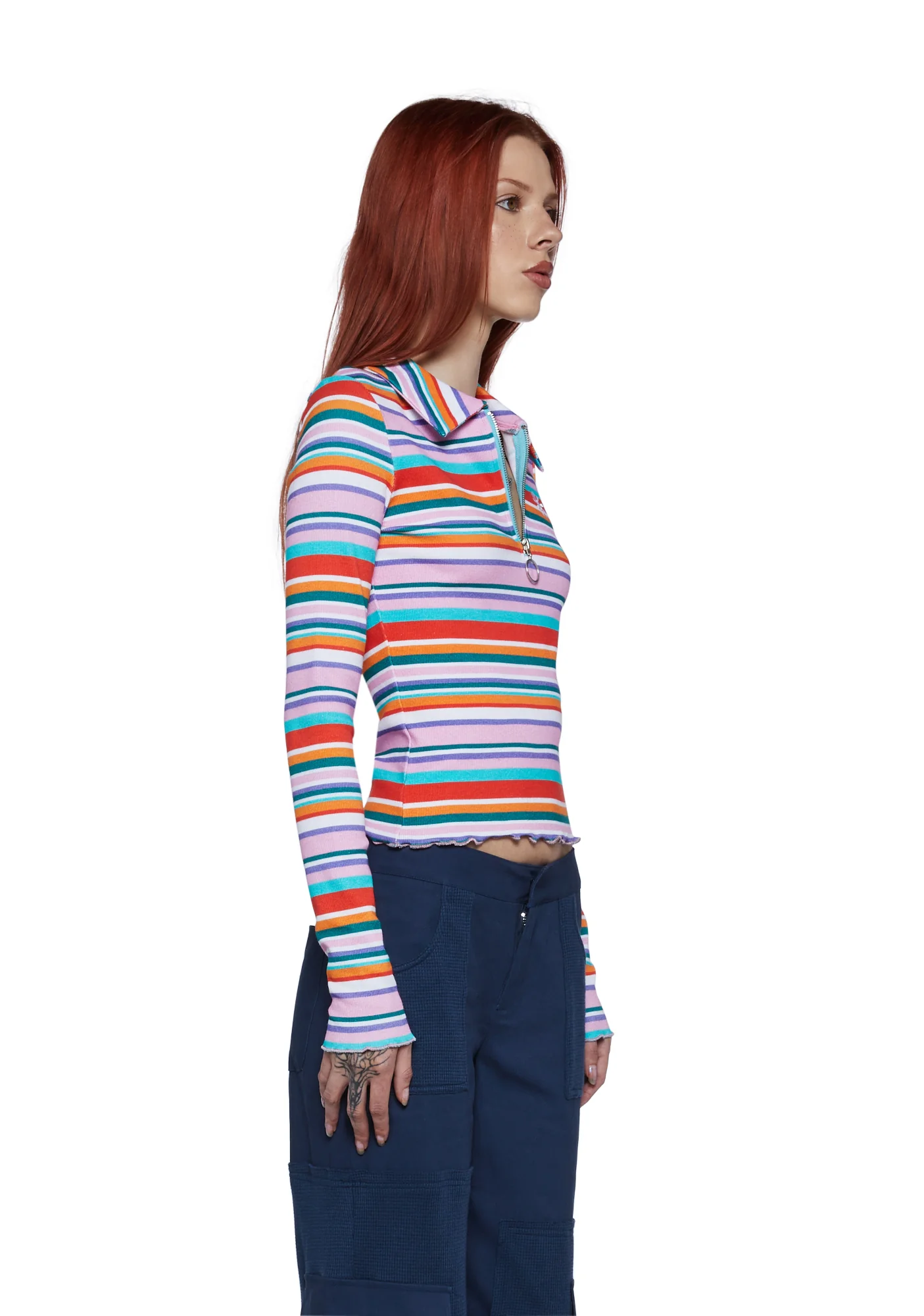Mellow Mornings Long Sleeve Top - Multi - Image 3