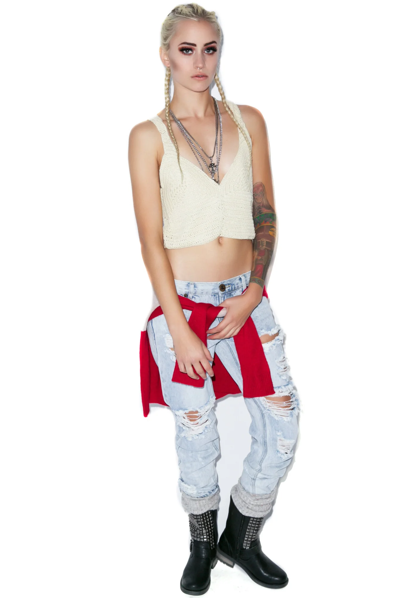 Mellow Out Crochet Crop Top - Image 14