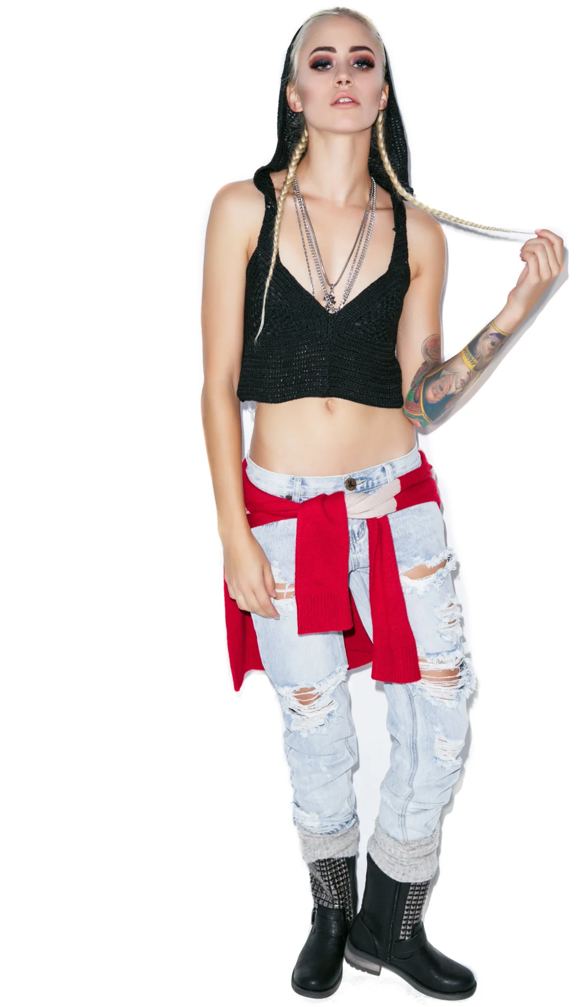 Mellow Out Crochet Crop Top - Image 2
