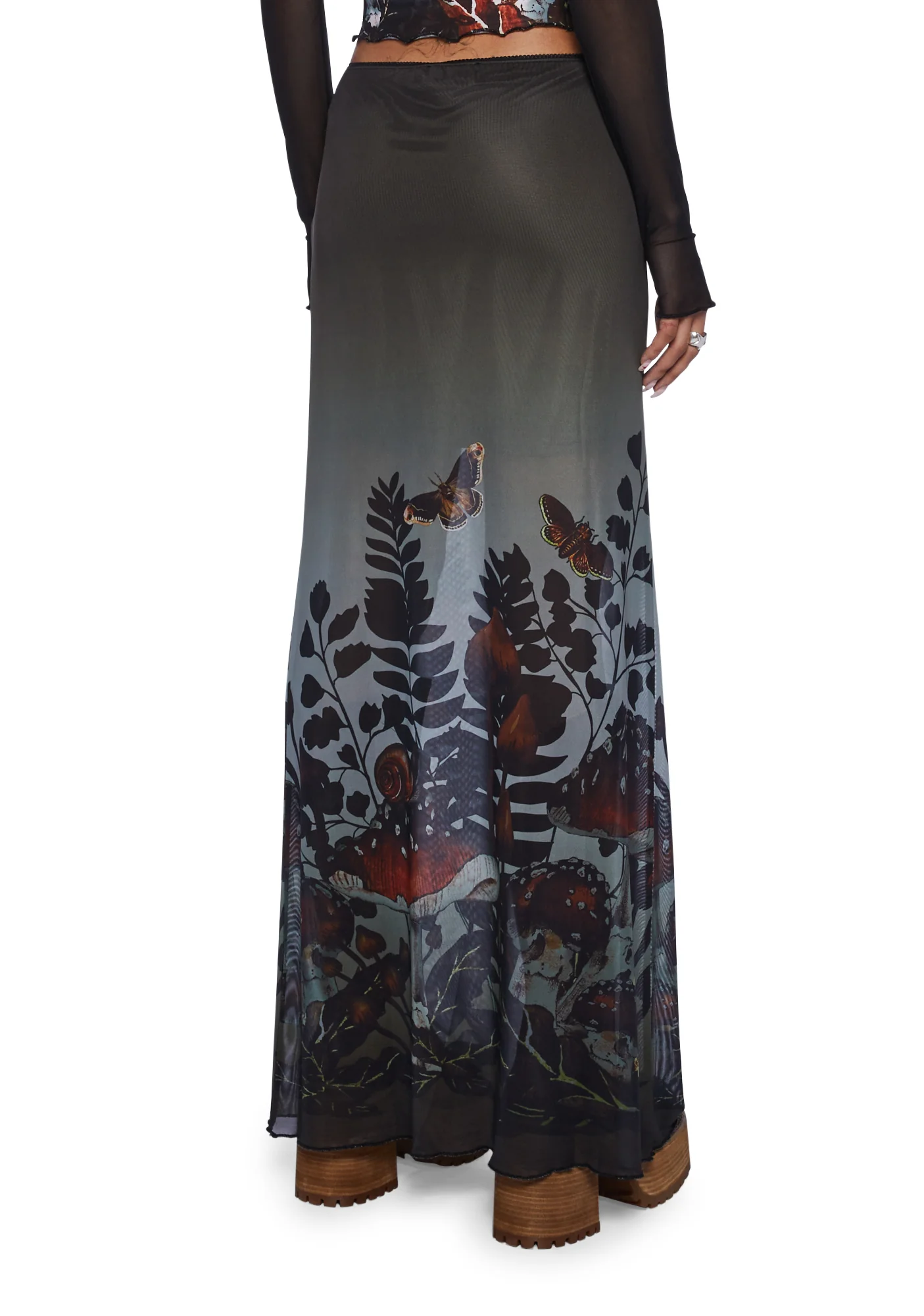 Melodic Wanderlust Maxi Skirt - Image 4