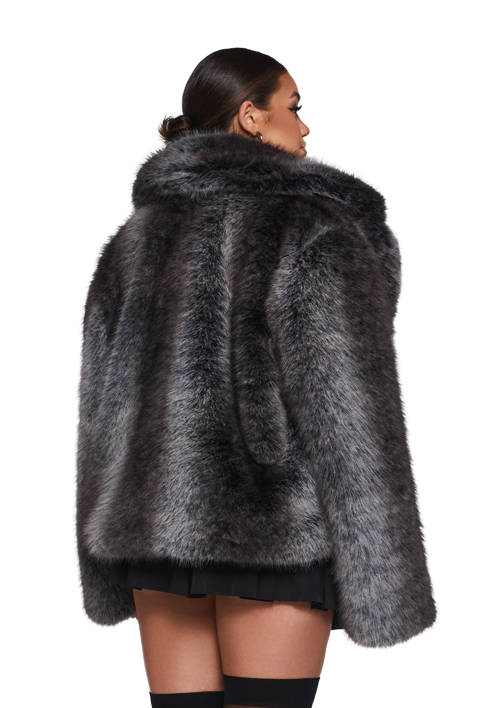 Melora Faux Fur Coat - Image 15