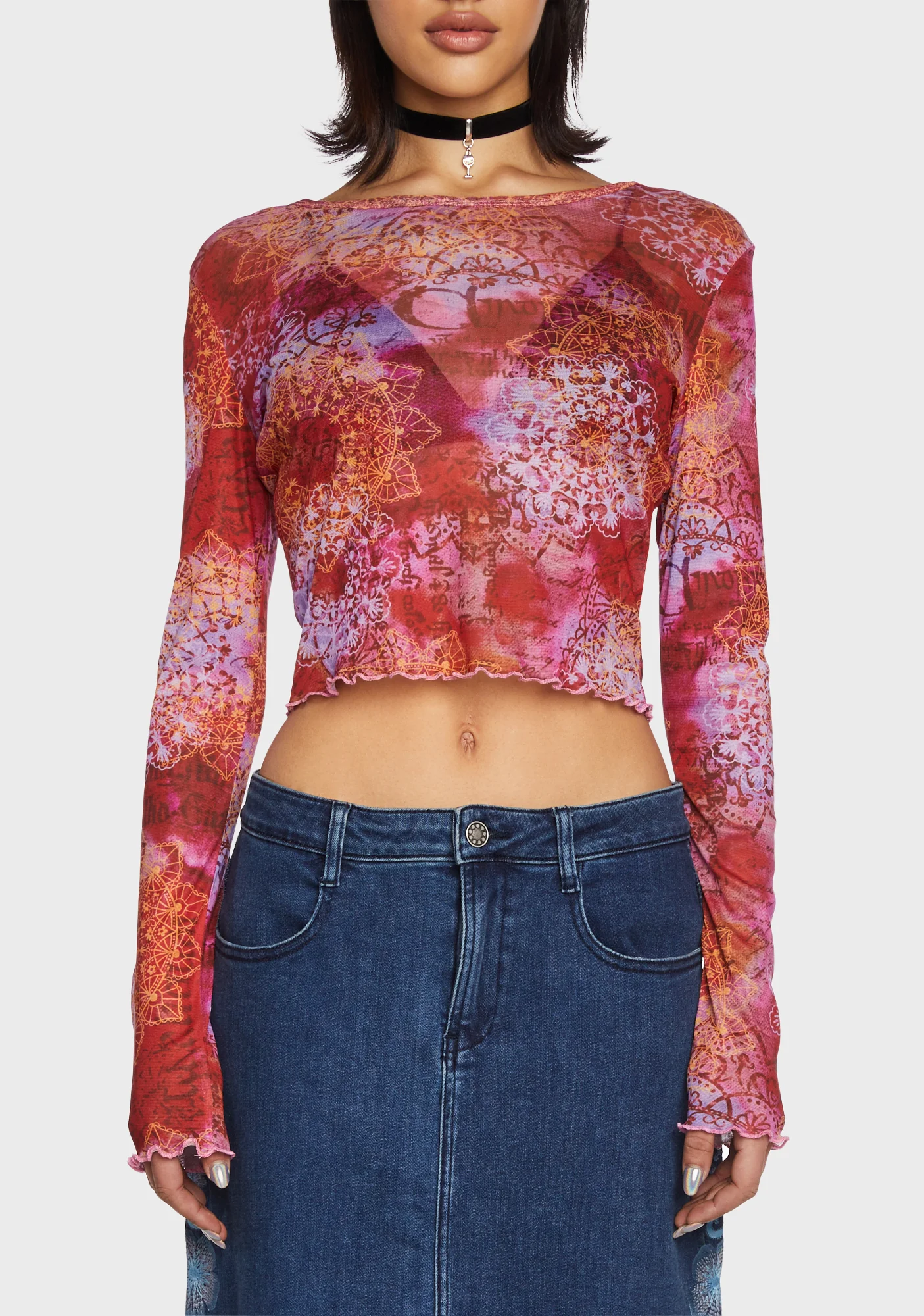 Melting Pot Mesh Top - Image 2