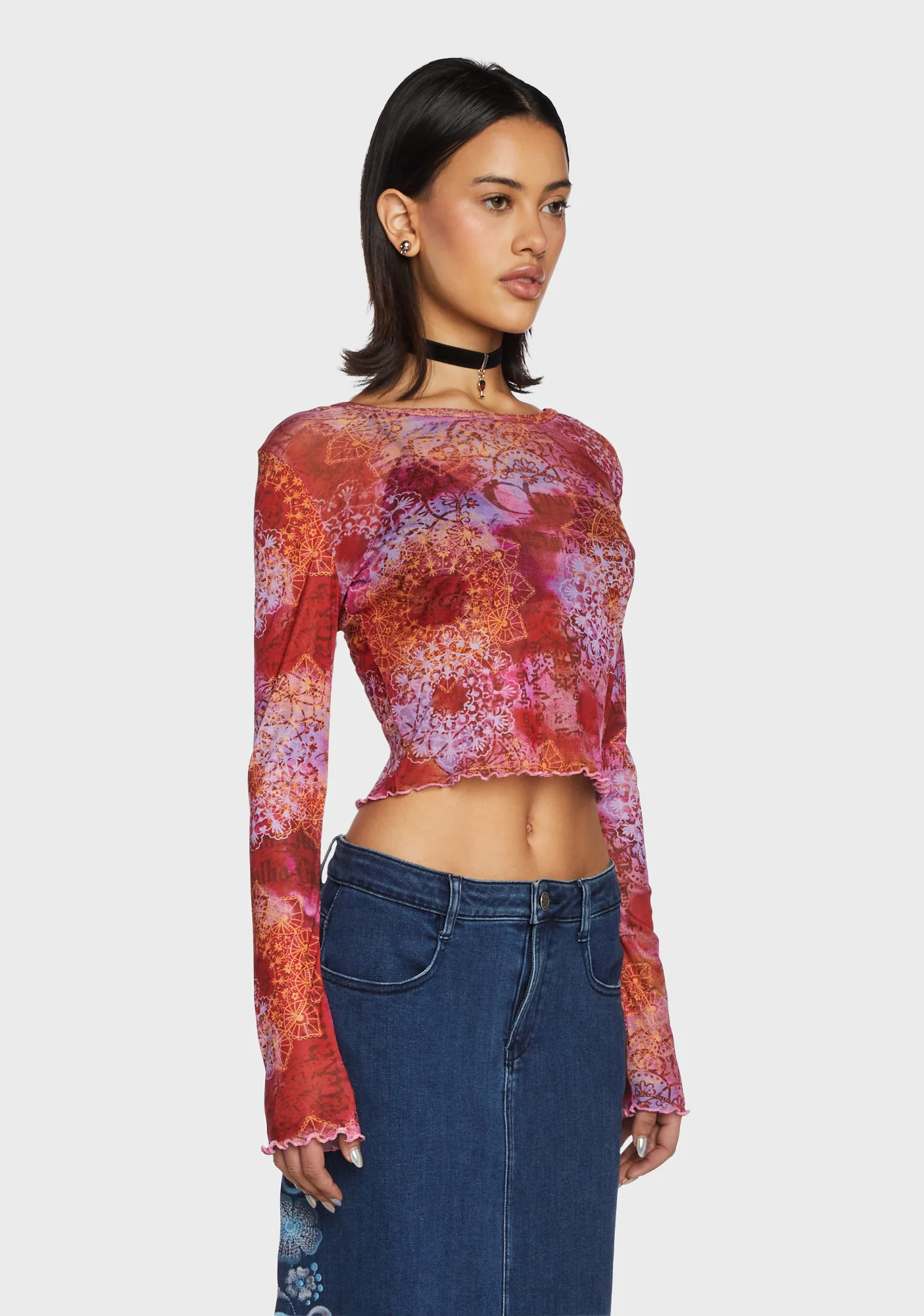 Melting Pot Mesh Top - Image 3