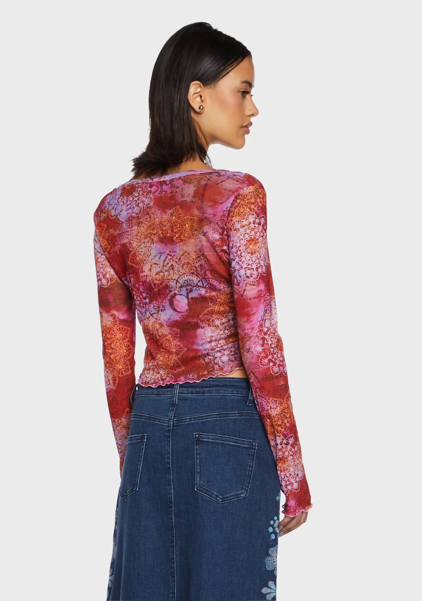Melting Pot Mesh Top - Image 4