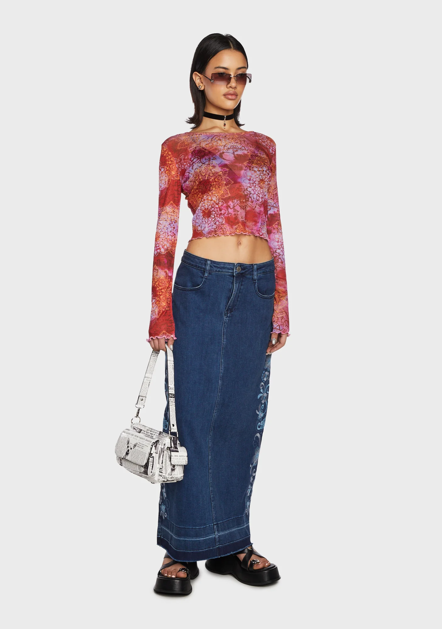 Melting Pot Mesh Top - Image 5