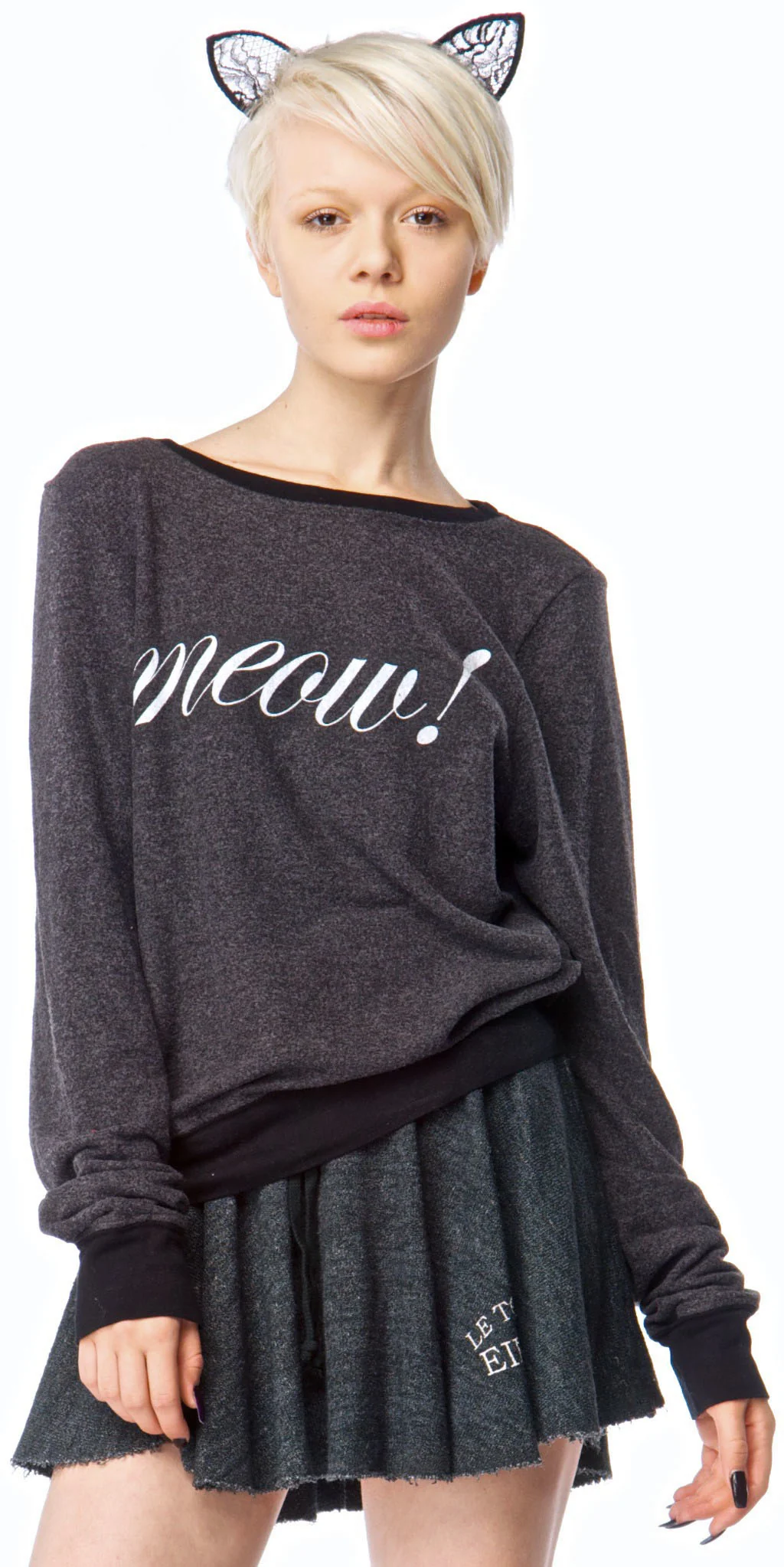 Meow! Baggy Beach Jumper - Image 2