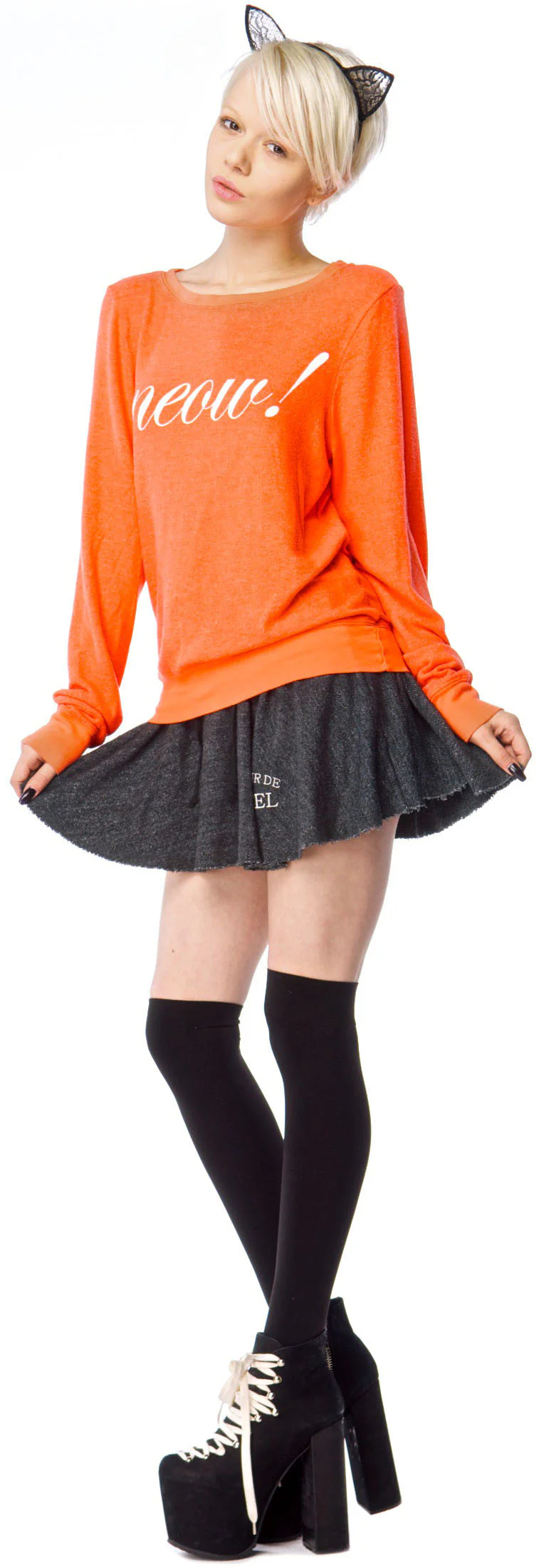 Meow! Baggy Beach Jumper - Image 9