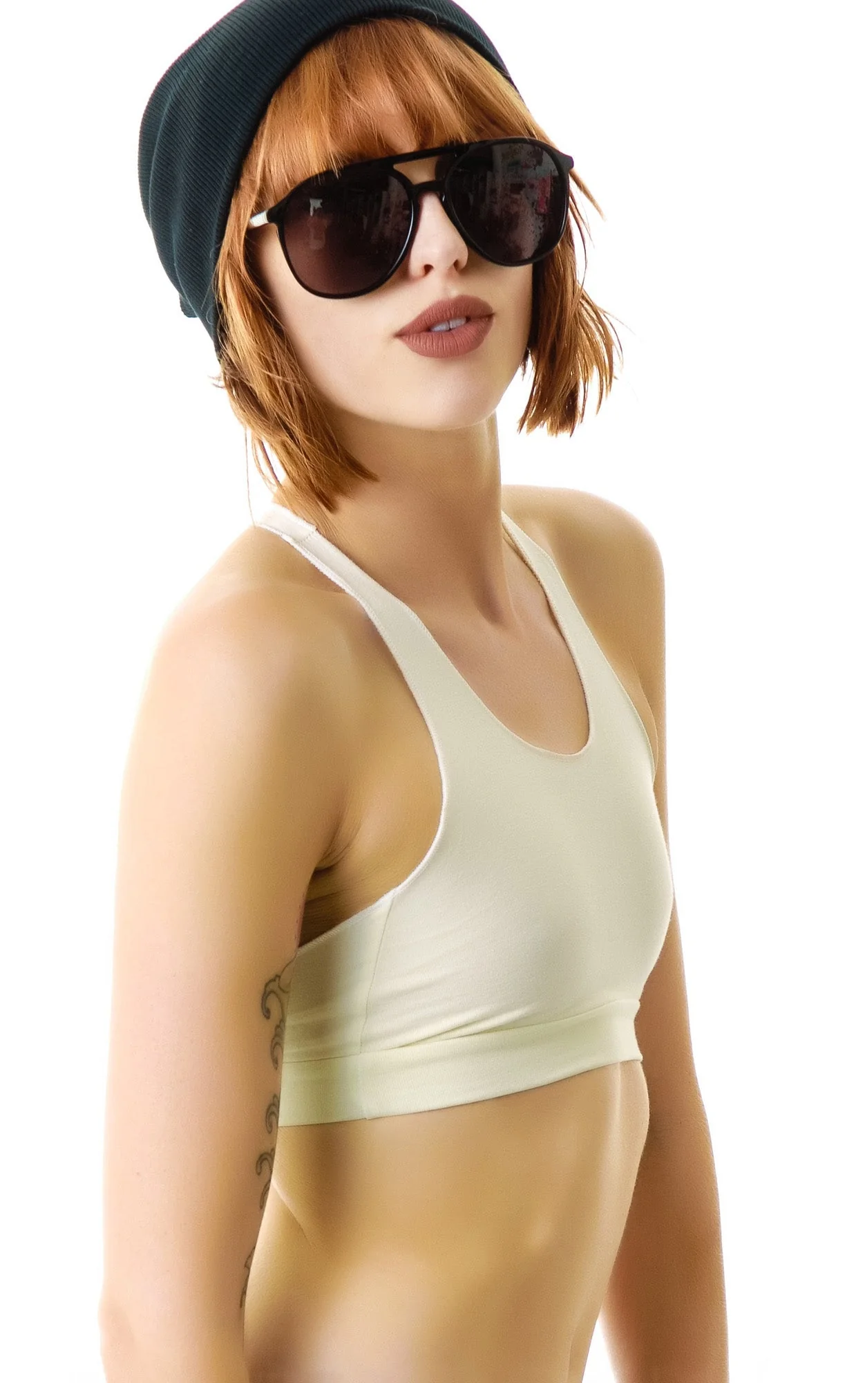 Mercedes T-Back Bralette - Black - Image 3