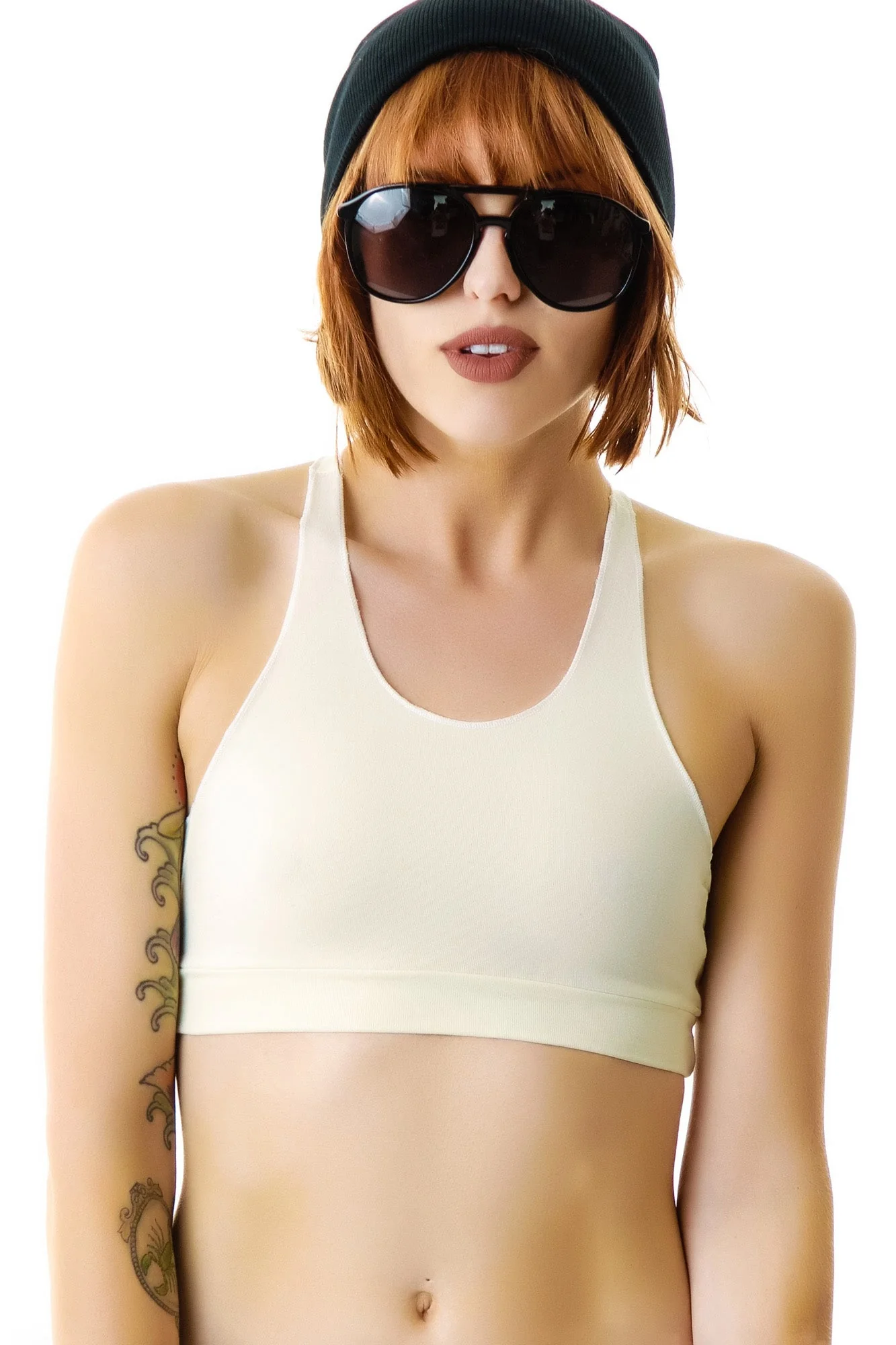 Mercedes T-Back Bralette - Black - Image 4