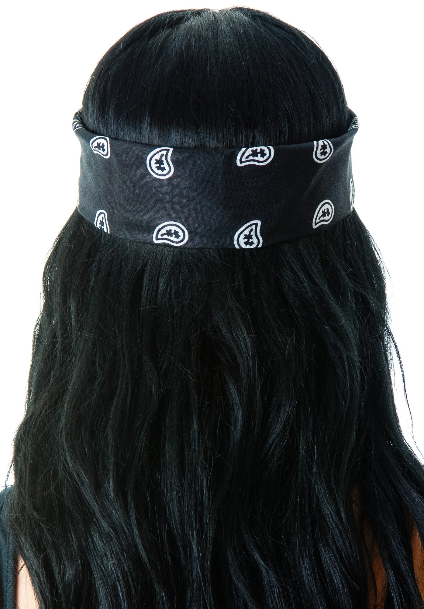 Mercutio Scarf Headpiece - Purple - Image 18