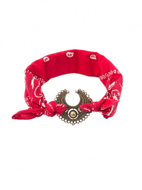 Mercutio Scarf Headpiece - Purple - Image 7