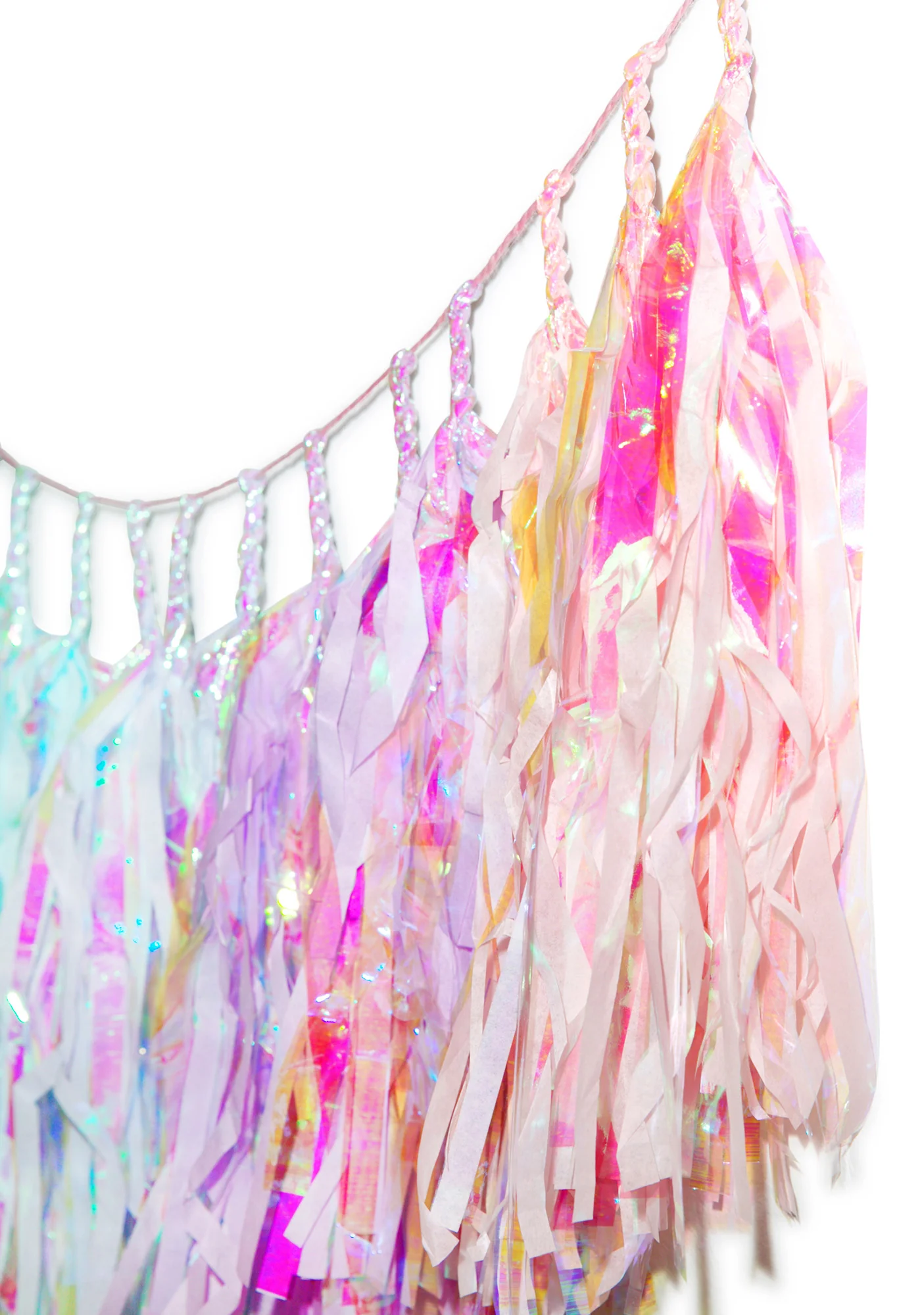Mermaid Rainbow Tassel Banner - Image 2