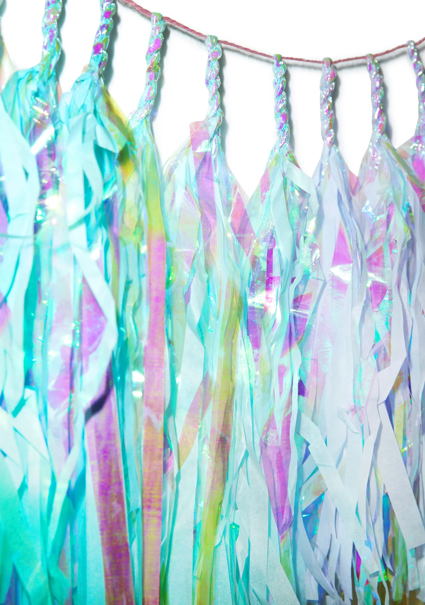 Mermaid Rainbow Tassel Banner - Image 3
