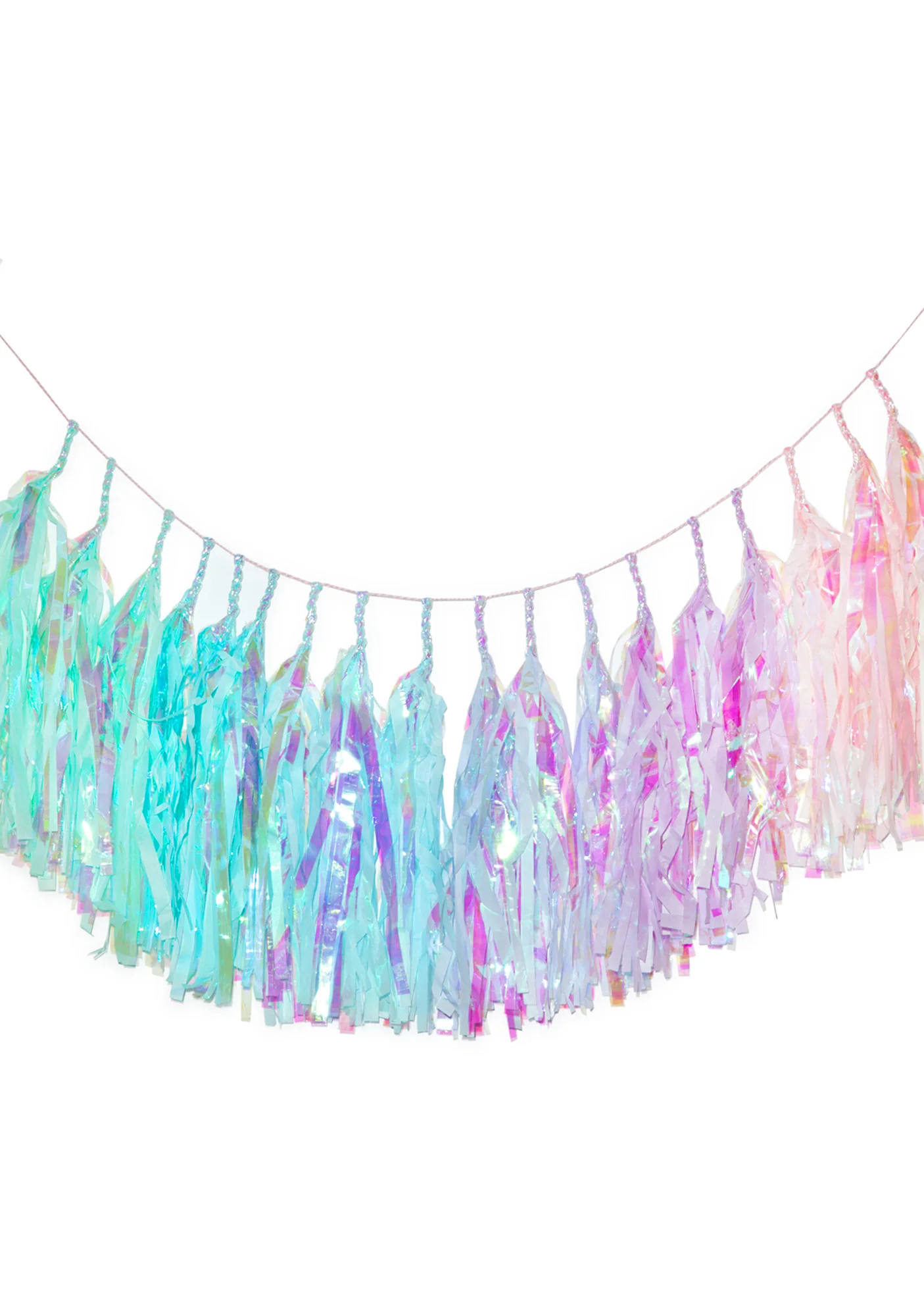 Mermaid Rainbow Tassel Banner - Image 4