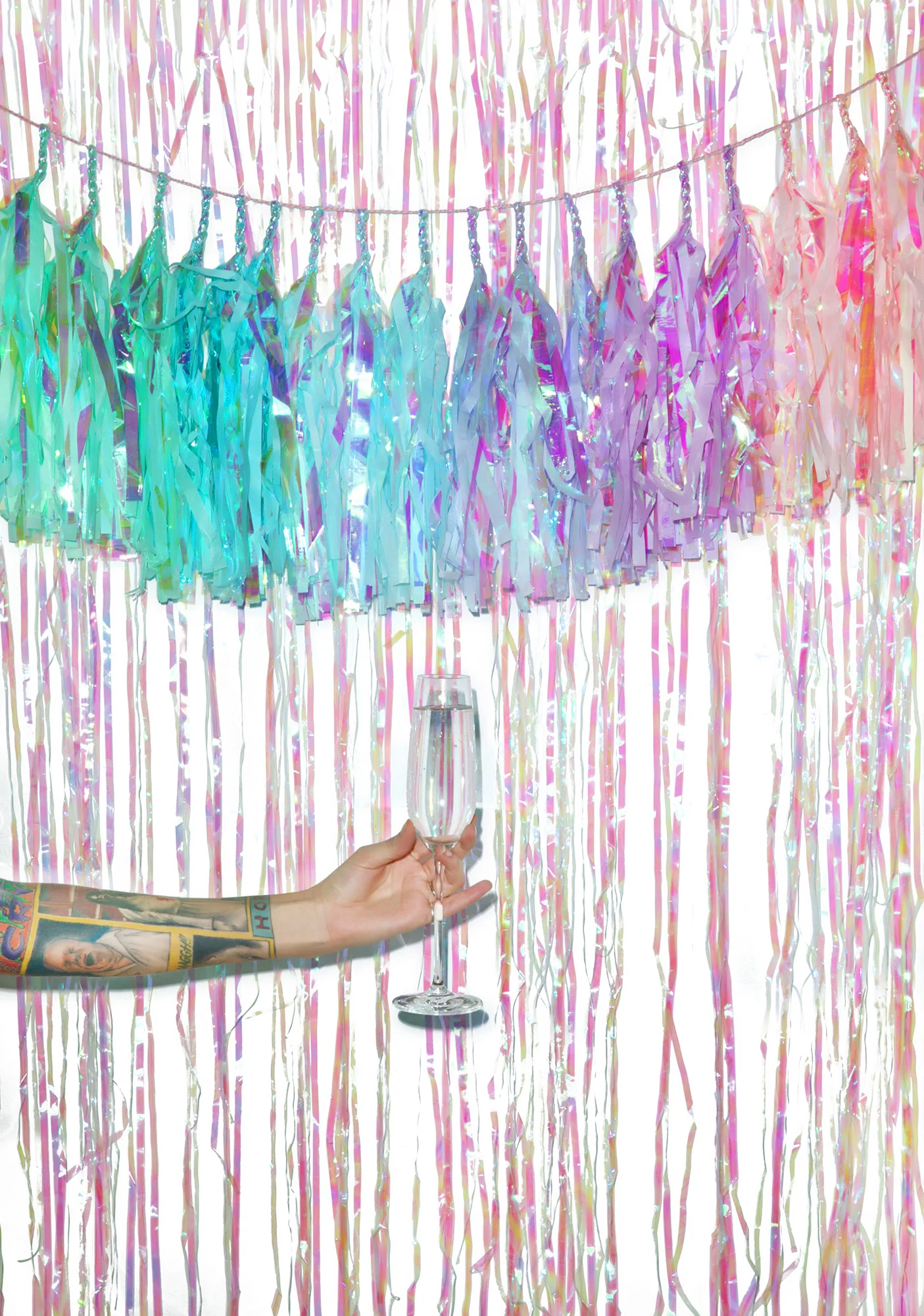 Mermaid Rainbow Tassel Banner - Image 5