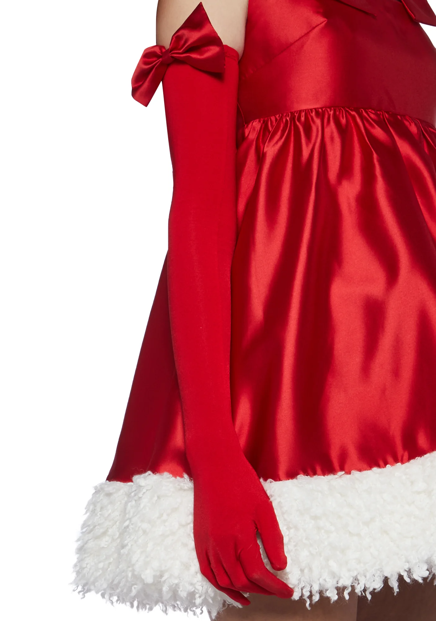 Merry Provocative Babydoll Dress And Gloves Set - Image 7