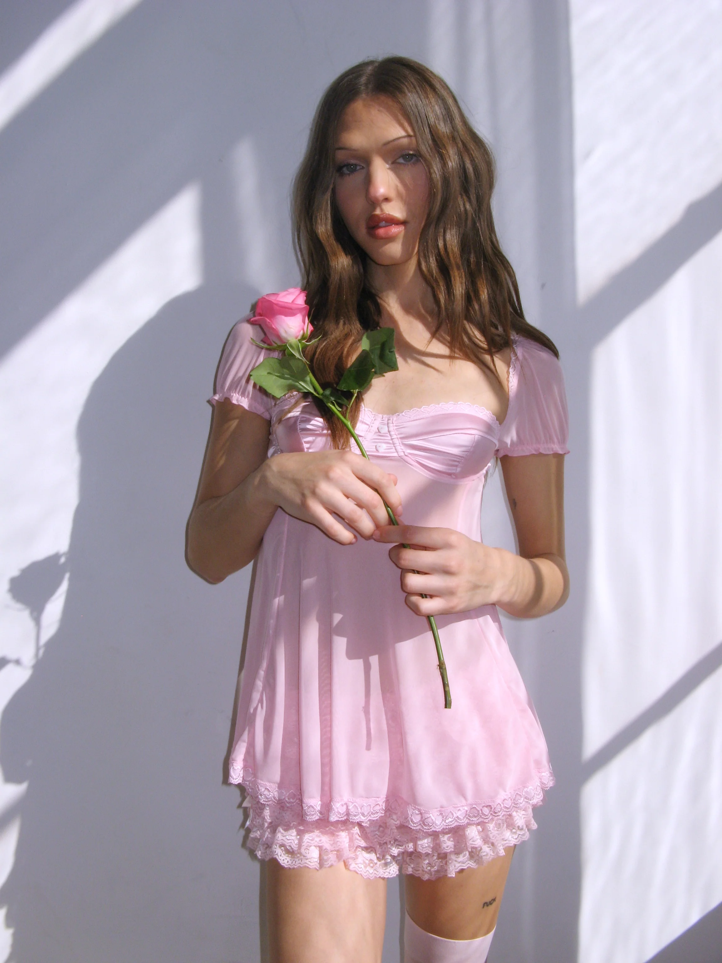 Daring Darling Mesh Nightie - Image 7