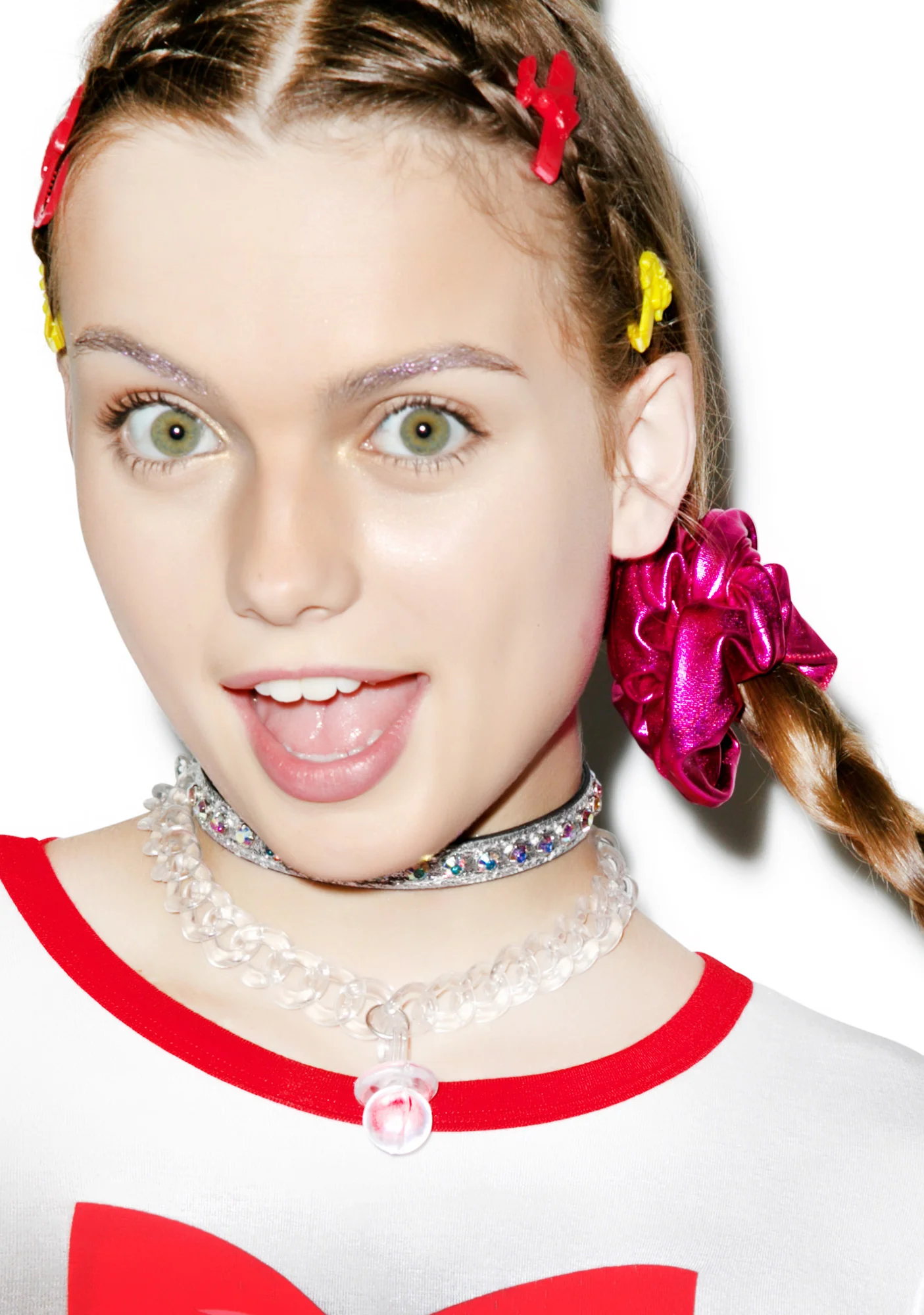 Metallic Barbae Bitch Scrunchie - Image 3