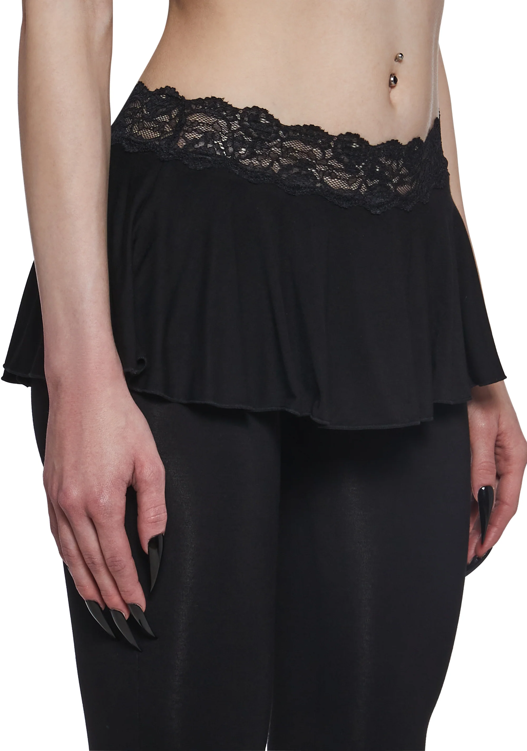 Dark Embraces Skirt Flared Pants - Image 10