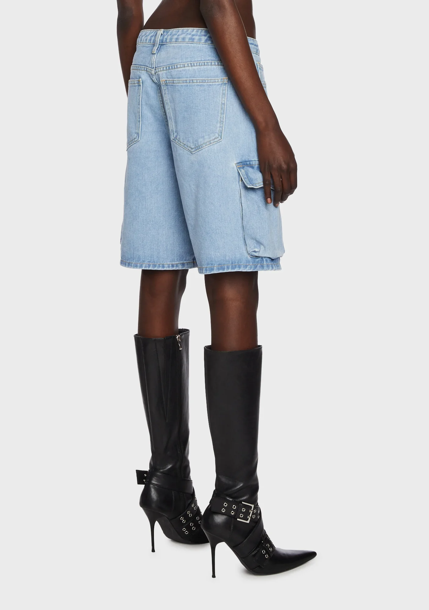 Mid Rise Bermuda Shorts - Image 4