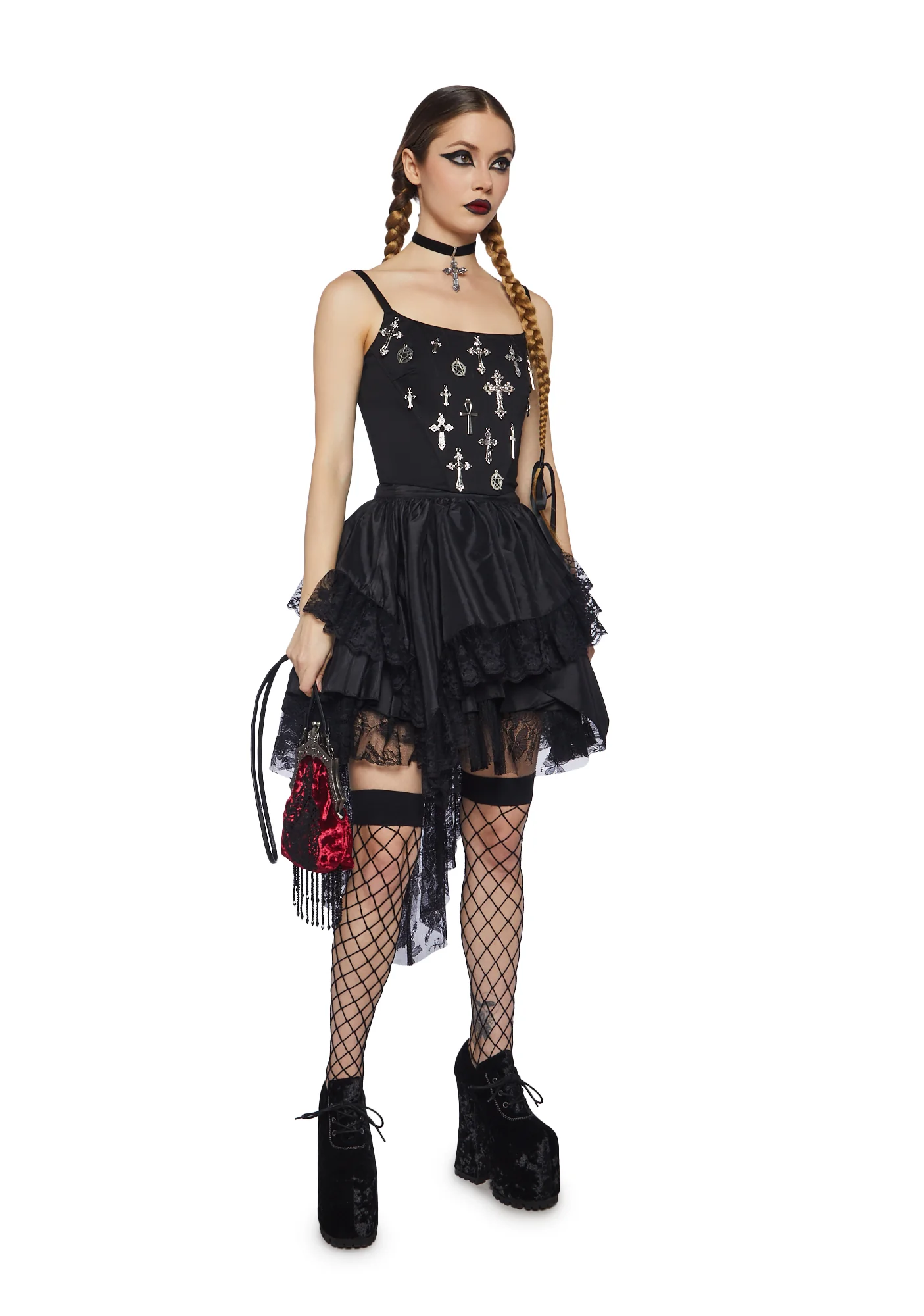 Victorian Grace Midi Skirt - Image 2