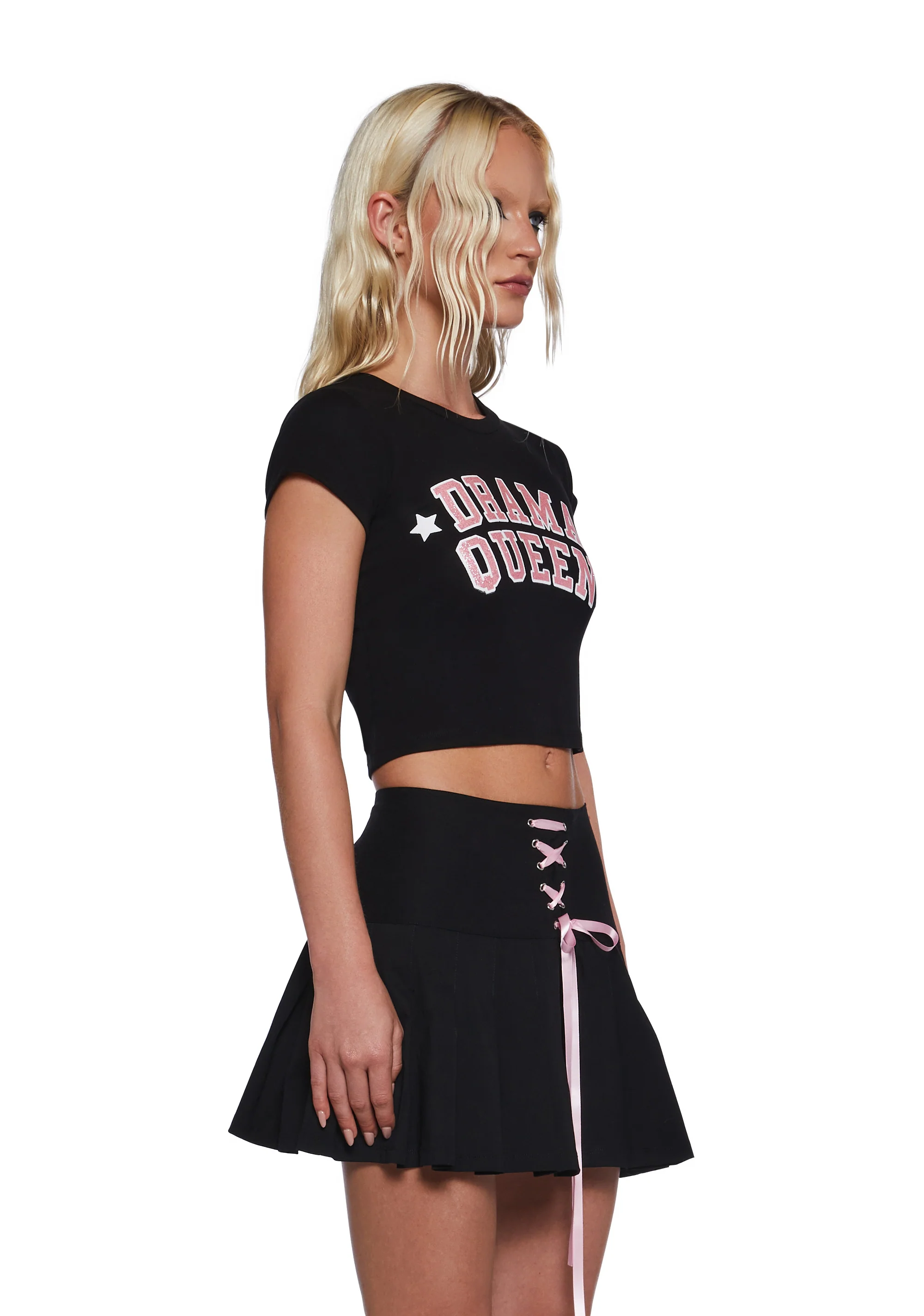 Midnight Dramatic Confessions Baby Tee - Image 3