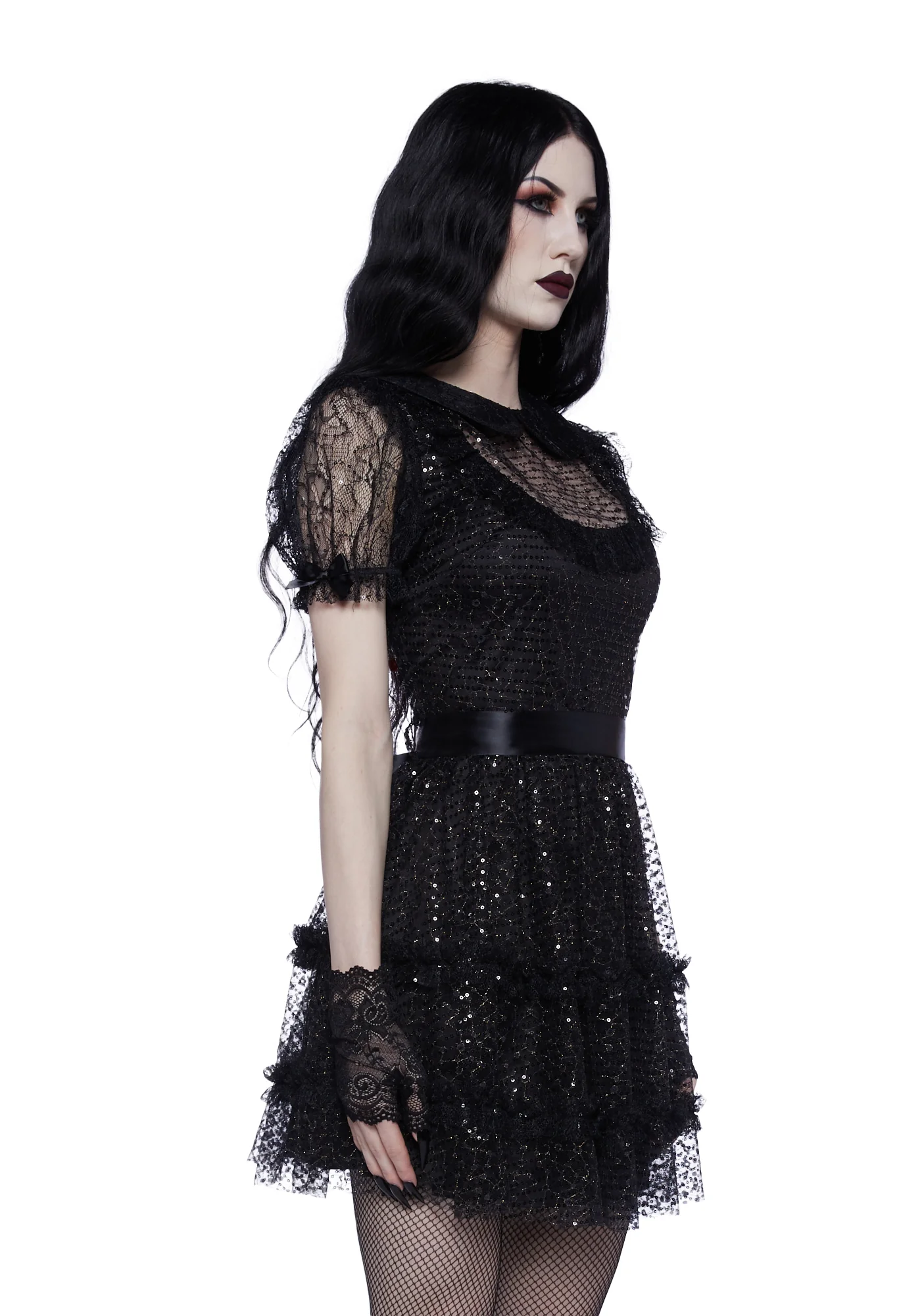 Midnight Fantasies Babydoll Dress - Image 3