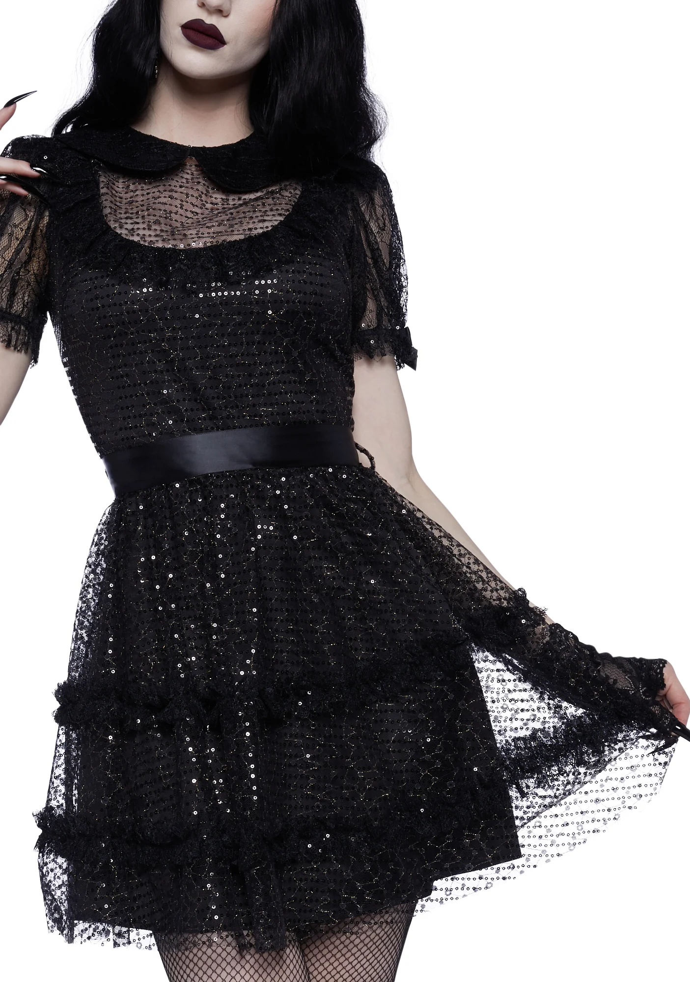 Midnight Fantasies Babydoll Dress - Image 6