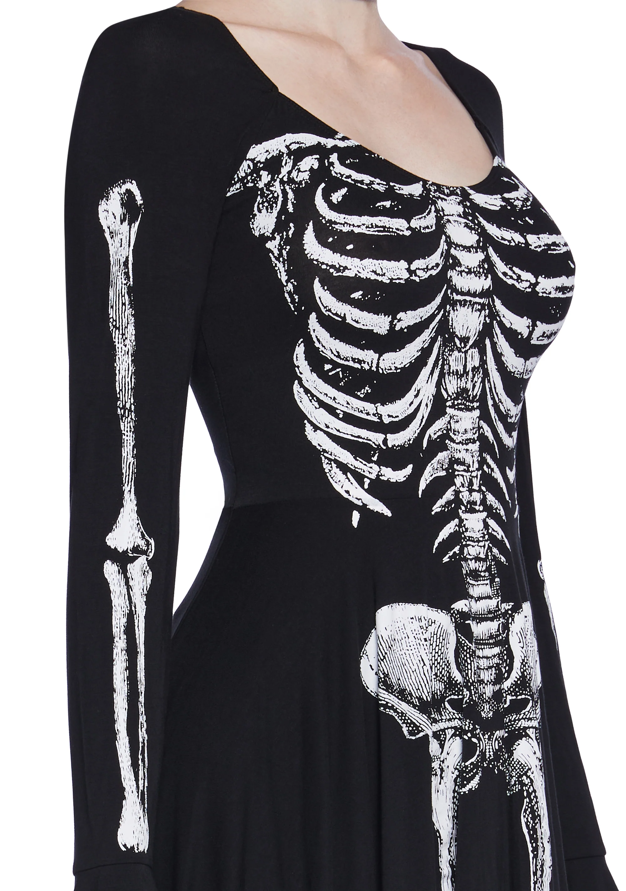 Midnight Haunt Mini Dress - Image 5